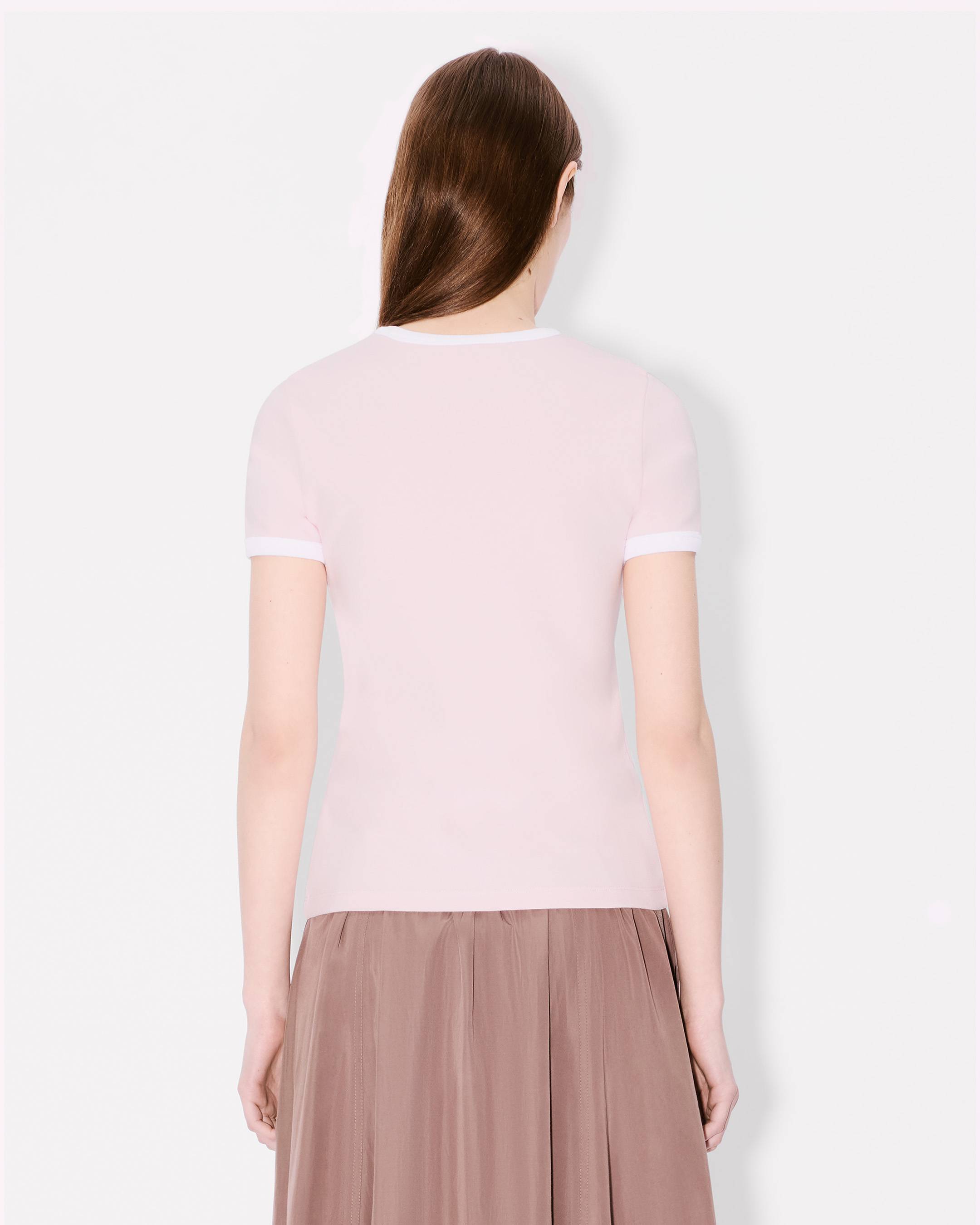 Kenzo Boke Flower 20 Embroidered Rib Tshirt Women's