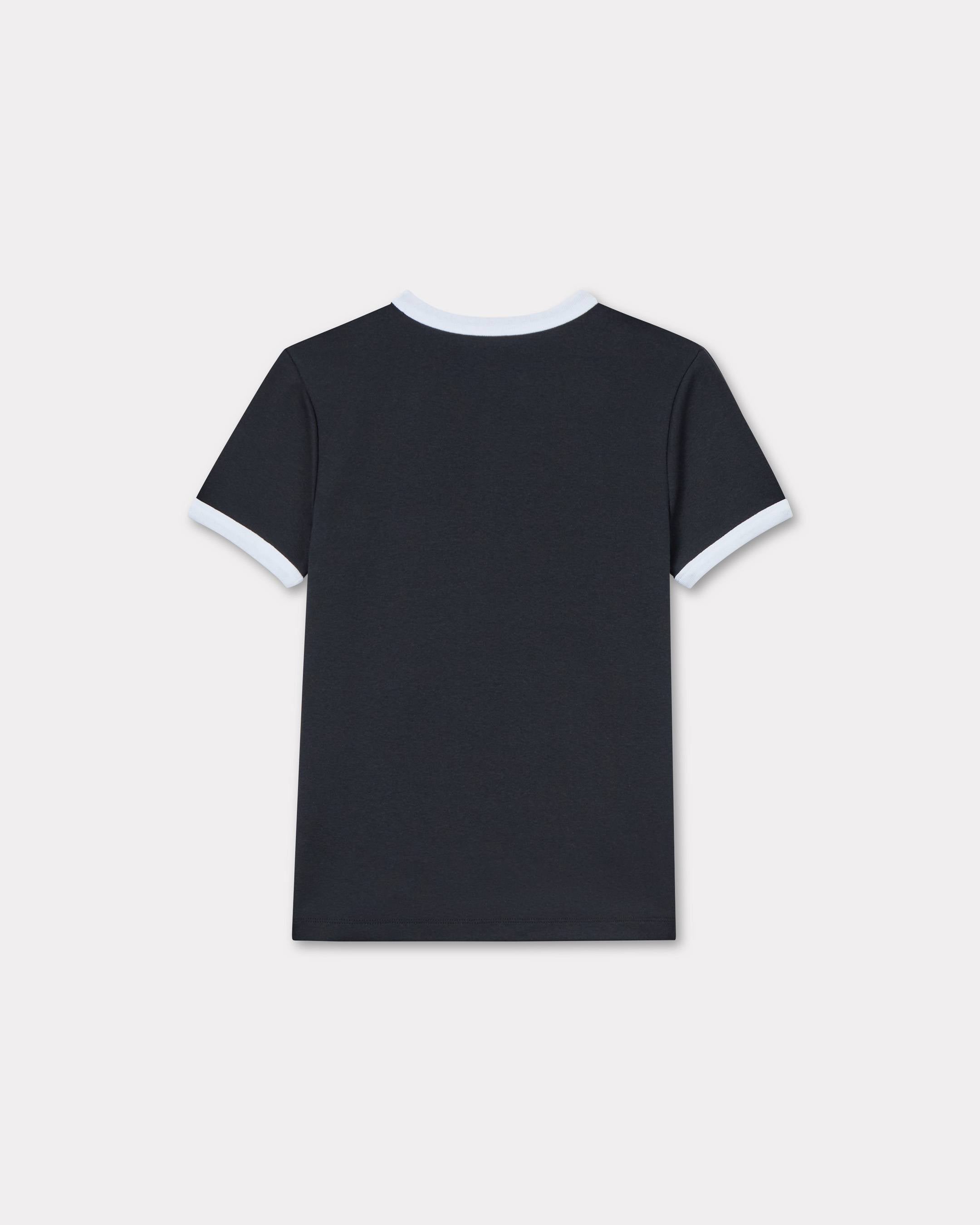 Kenzo Boke Flower 20 Embroidered Rib Tshirt Women's