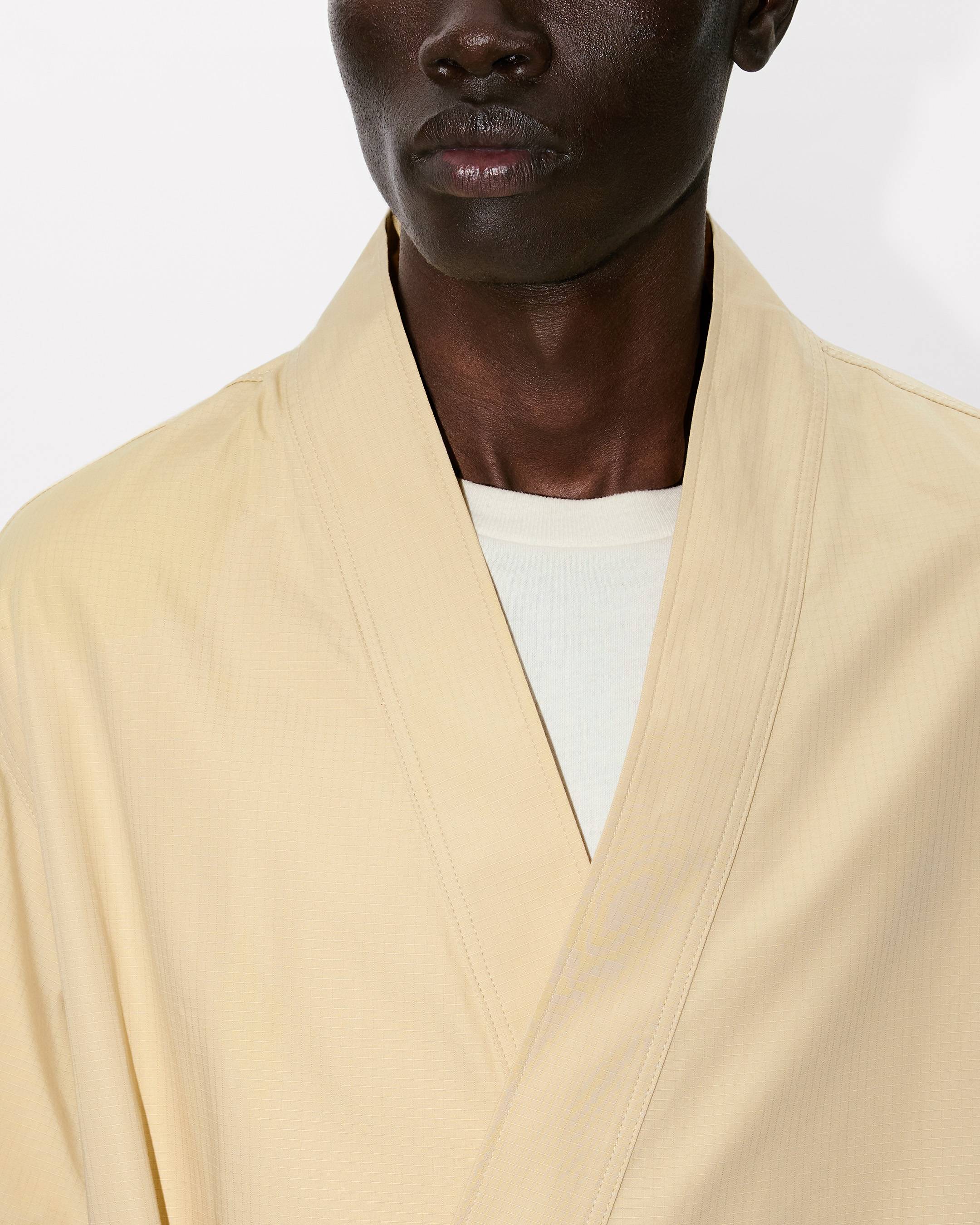 Kenzo Kimono Shirt In Cotton Ripstop