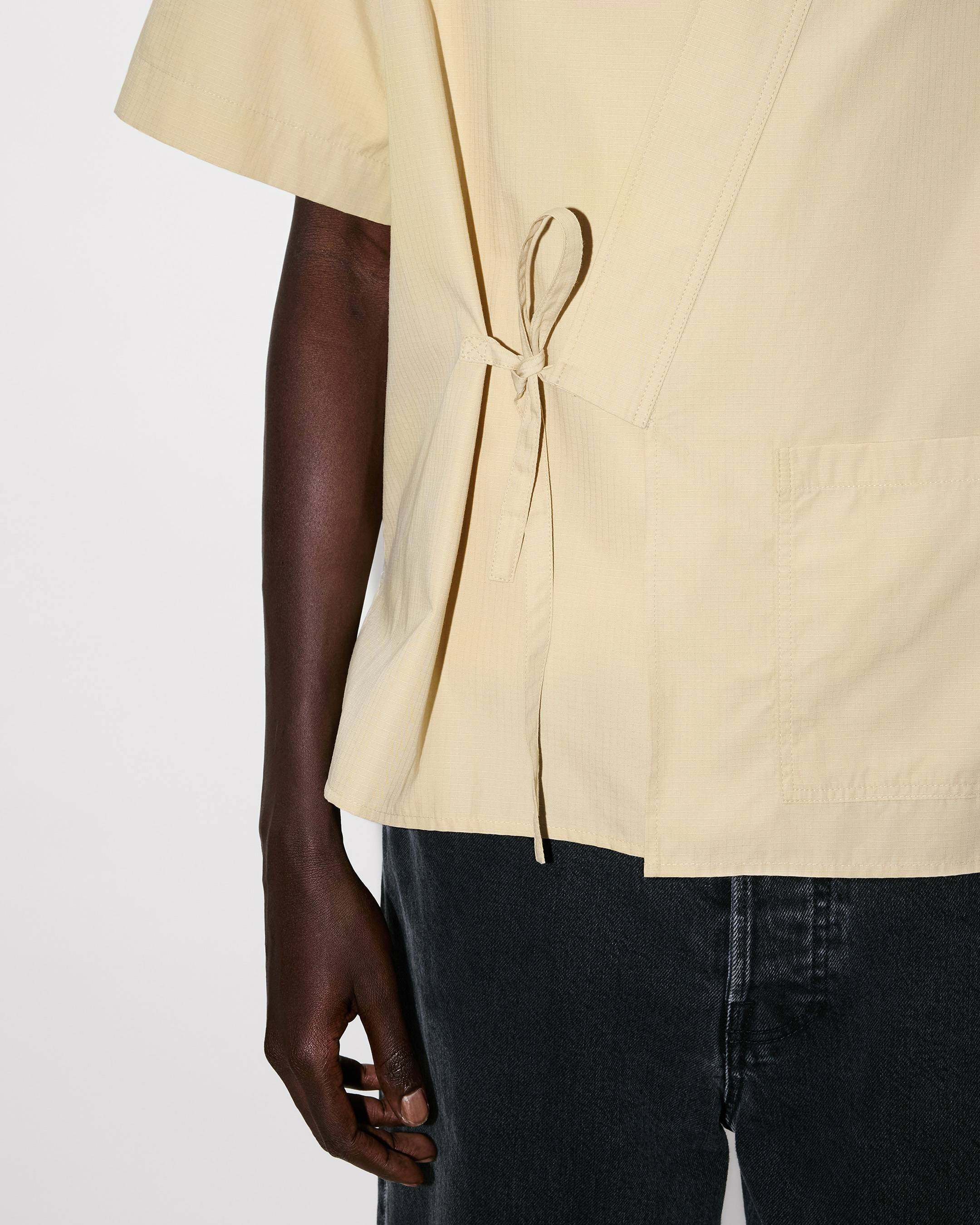 Kenzo Kimono Shirt In Cotton Ripstop