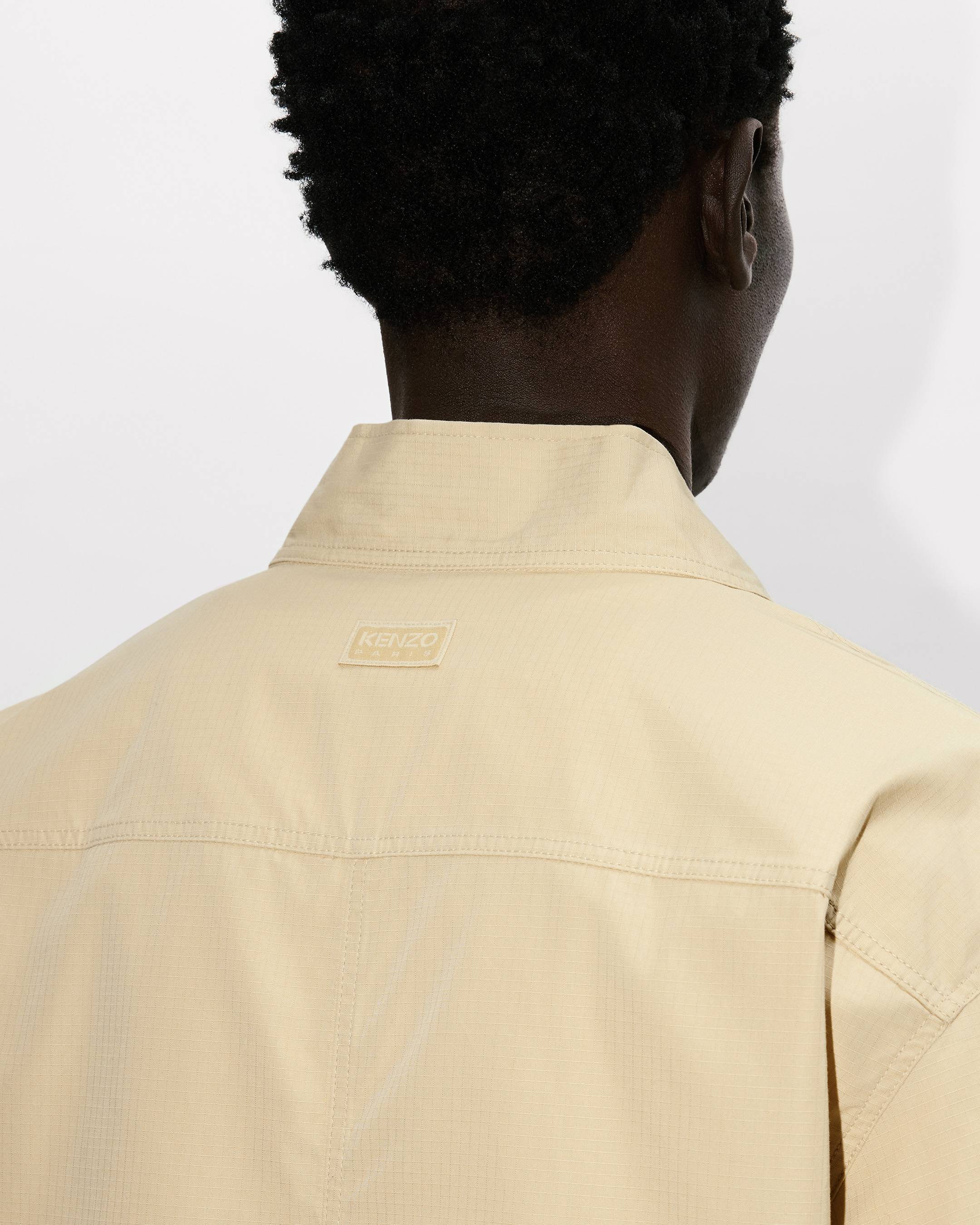 Kenzo Kimono Shirt In Cotton Ripstop