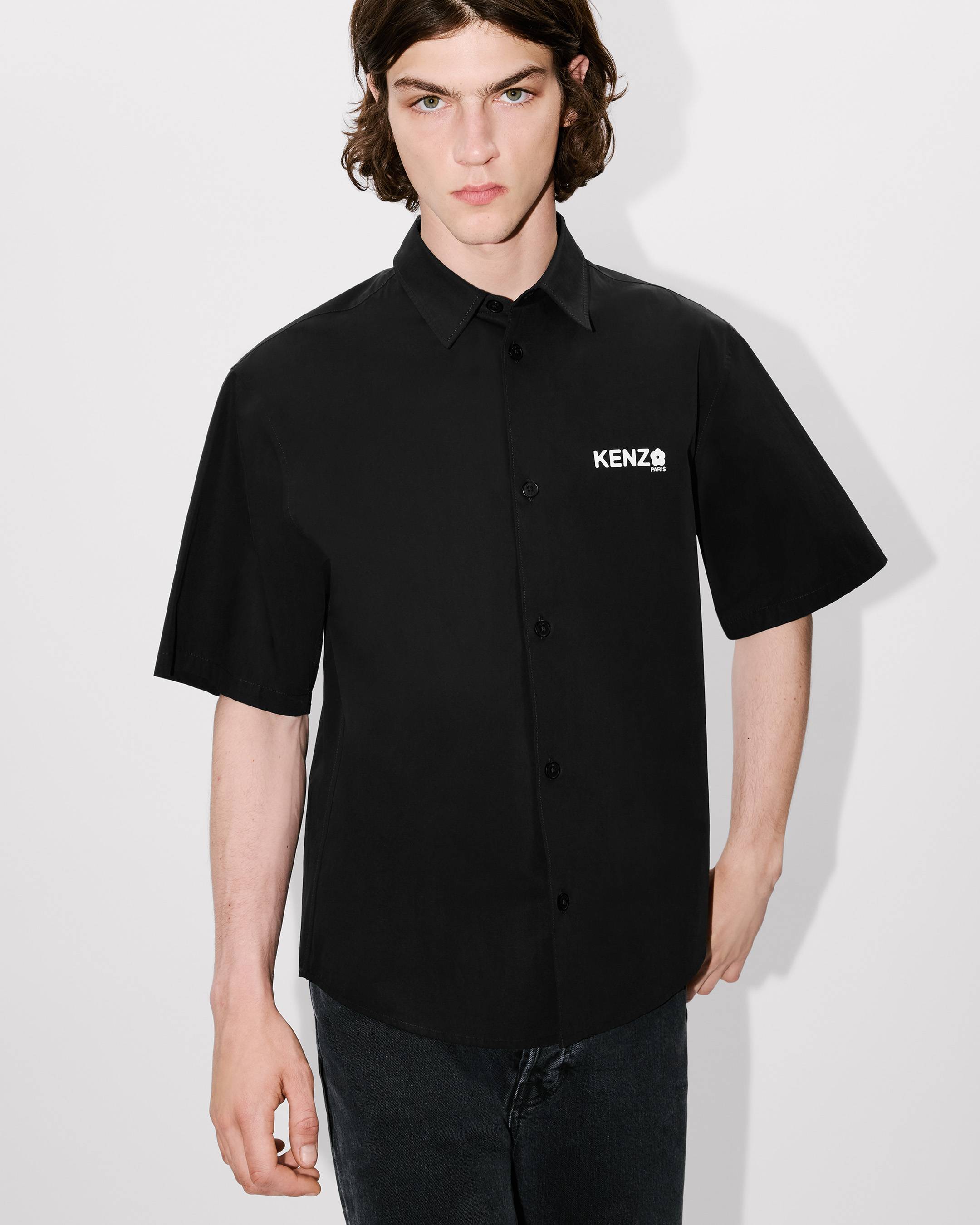Kenzo Boke Flower 20 Shirt In Cotton Poplin