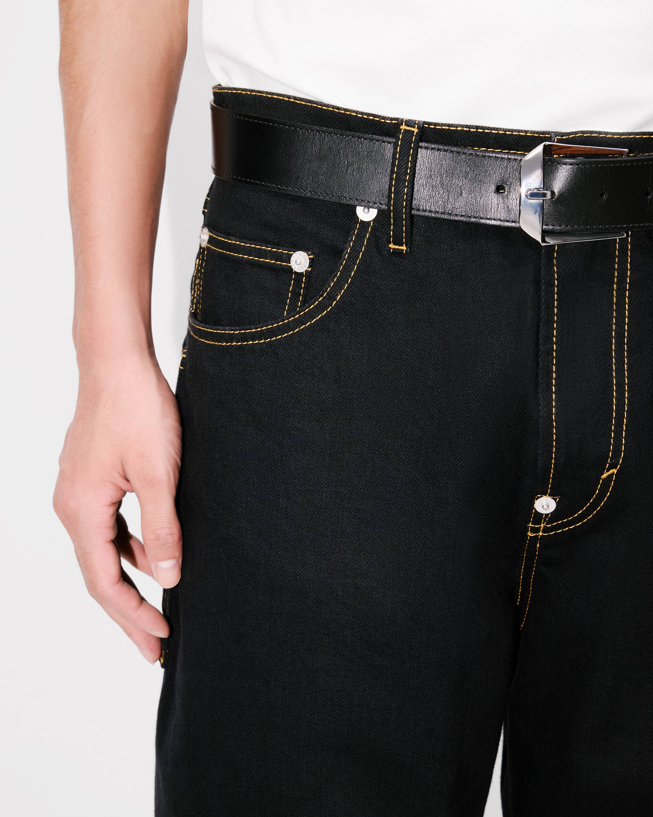 Kenzo Cargo Jeans In Japanese Denim