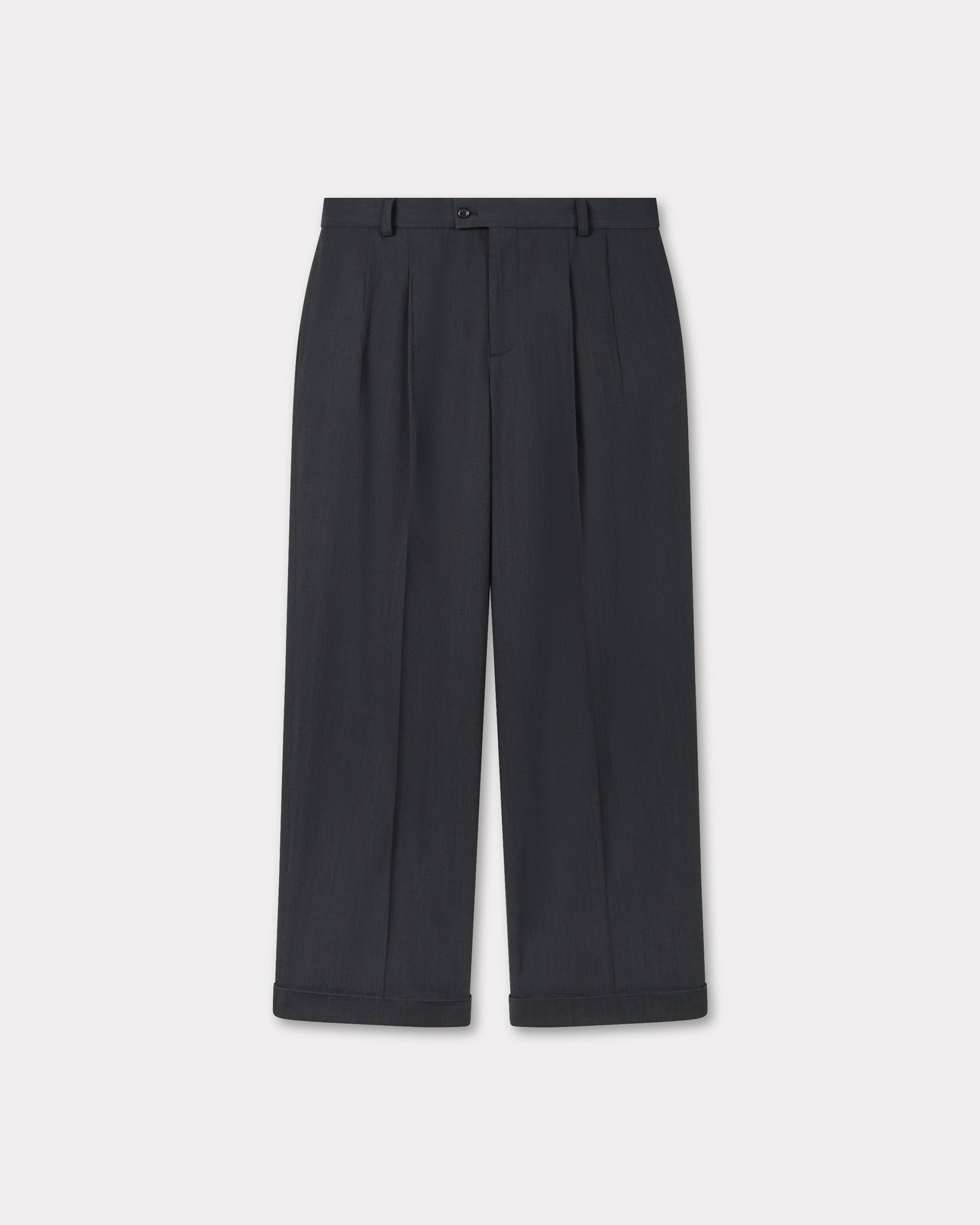 Kenzo Tailored Pants In Mixed Virgin Wool