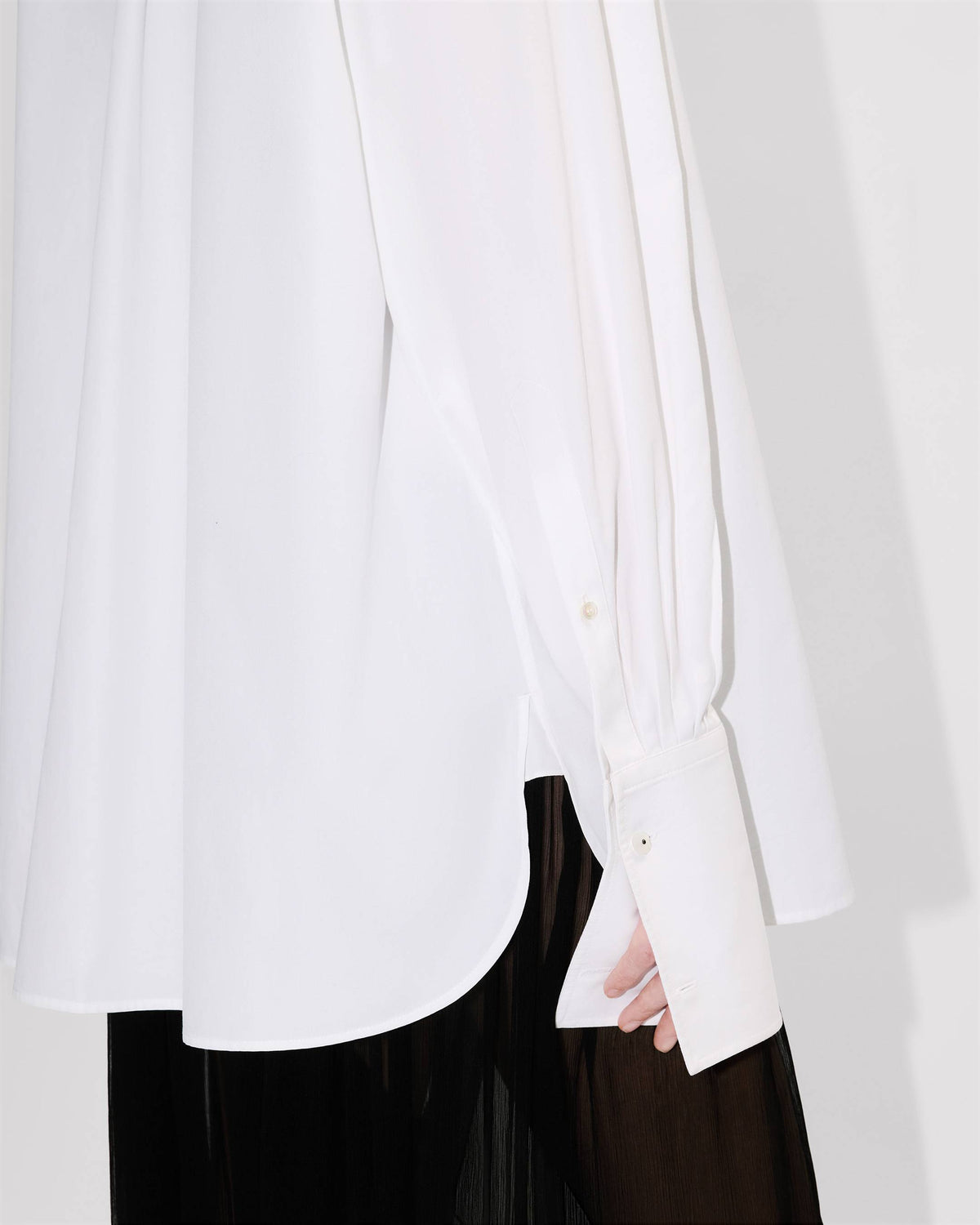 Kenzo Oversized Shirt In Cotton Poplin Women's