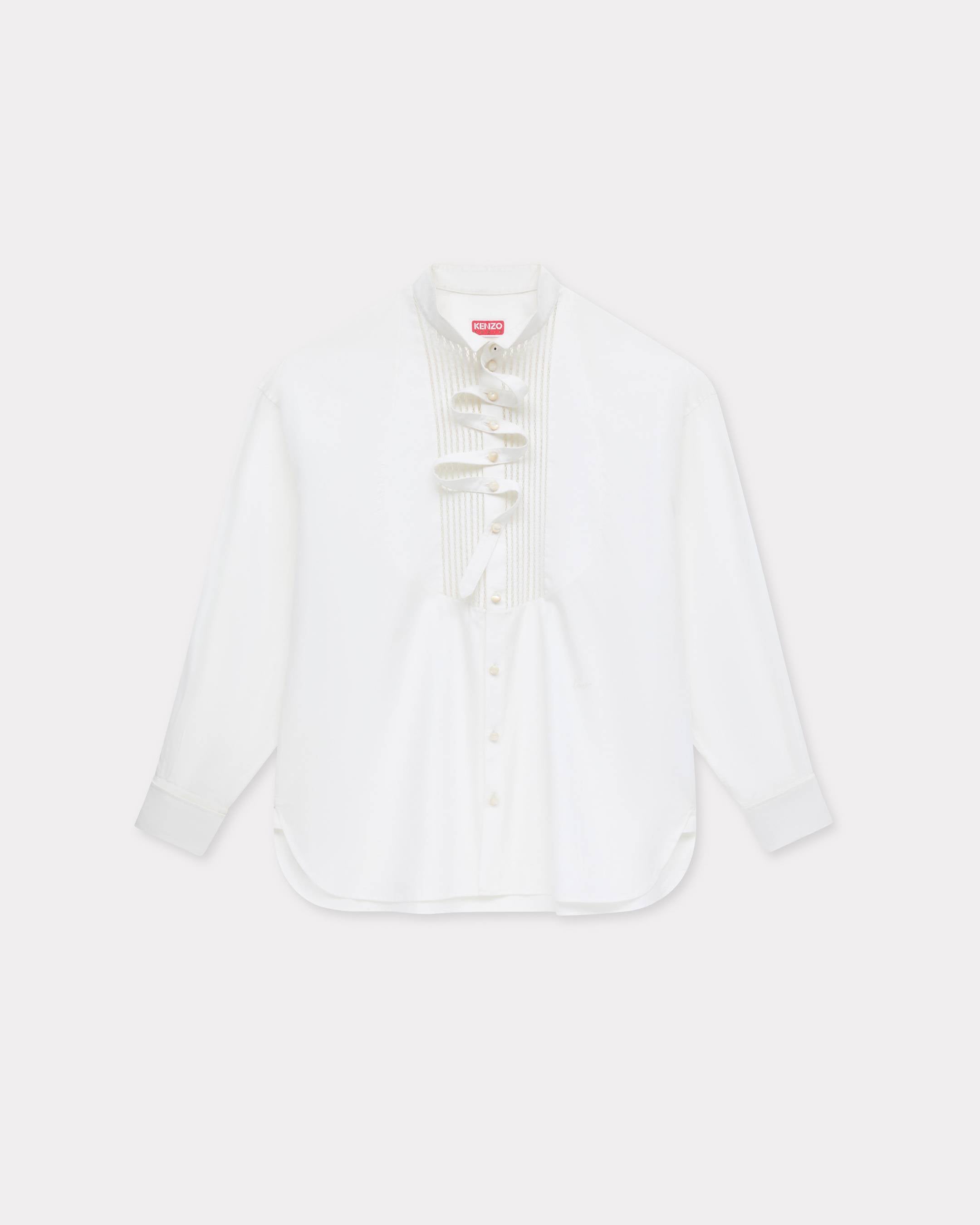 Kenzo Oversized Shirt In Cotton Poplin Women's