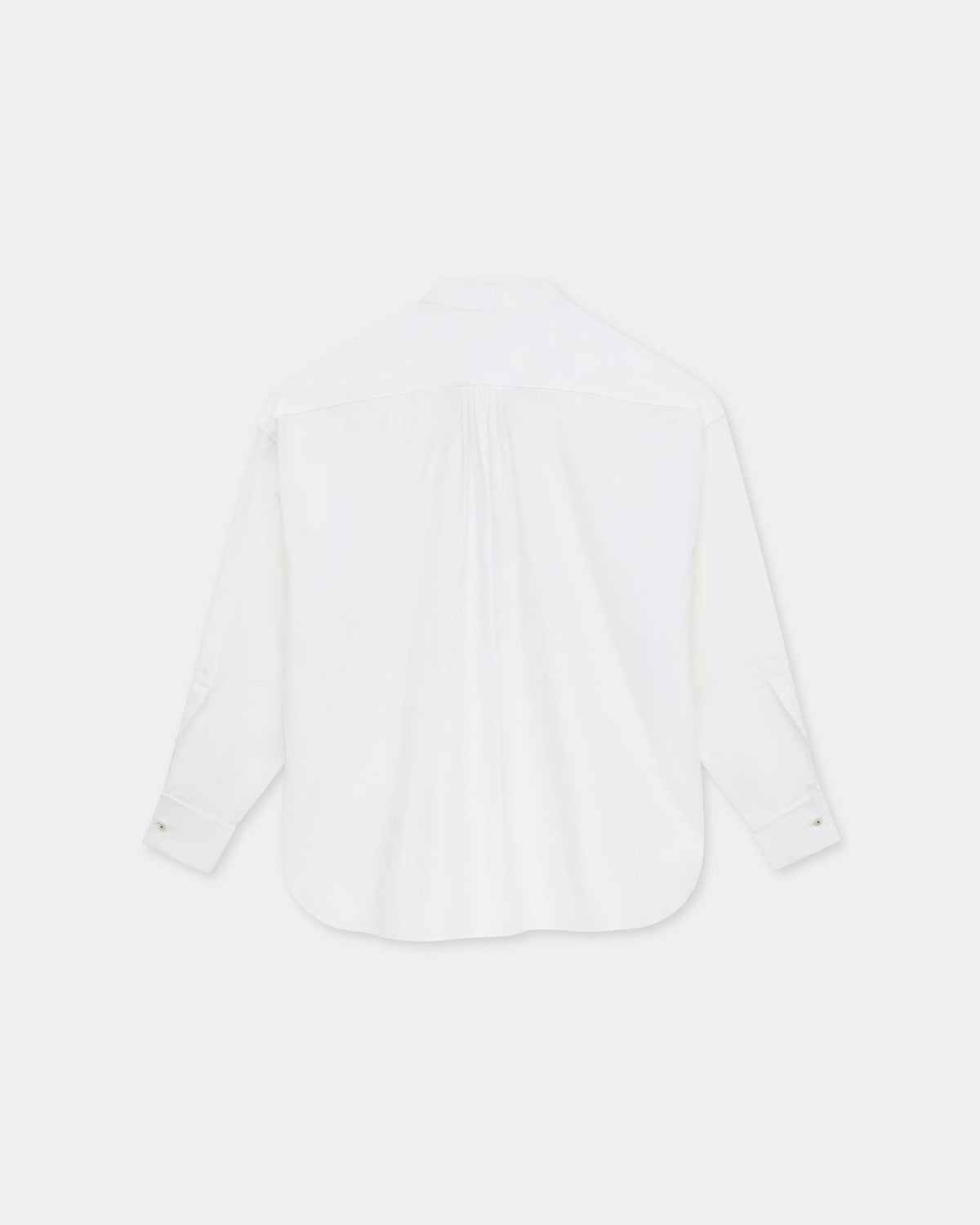 Kenzo Oversized Shirt In Cotton Poplin Women's