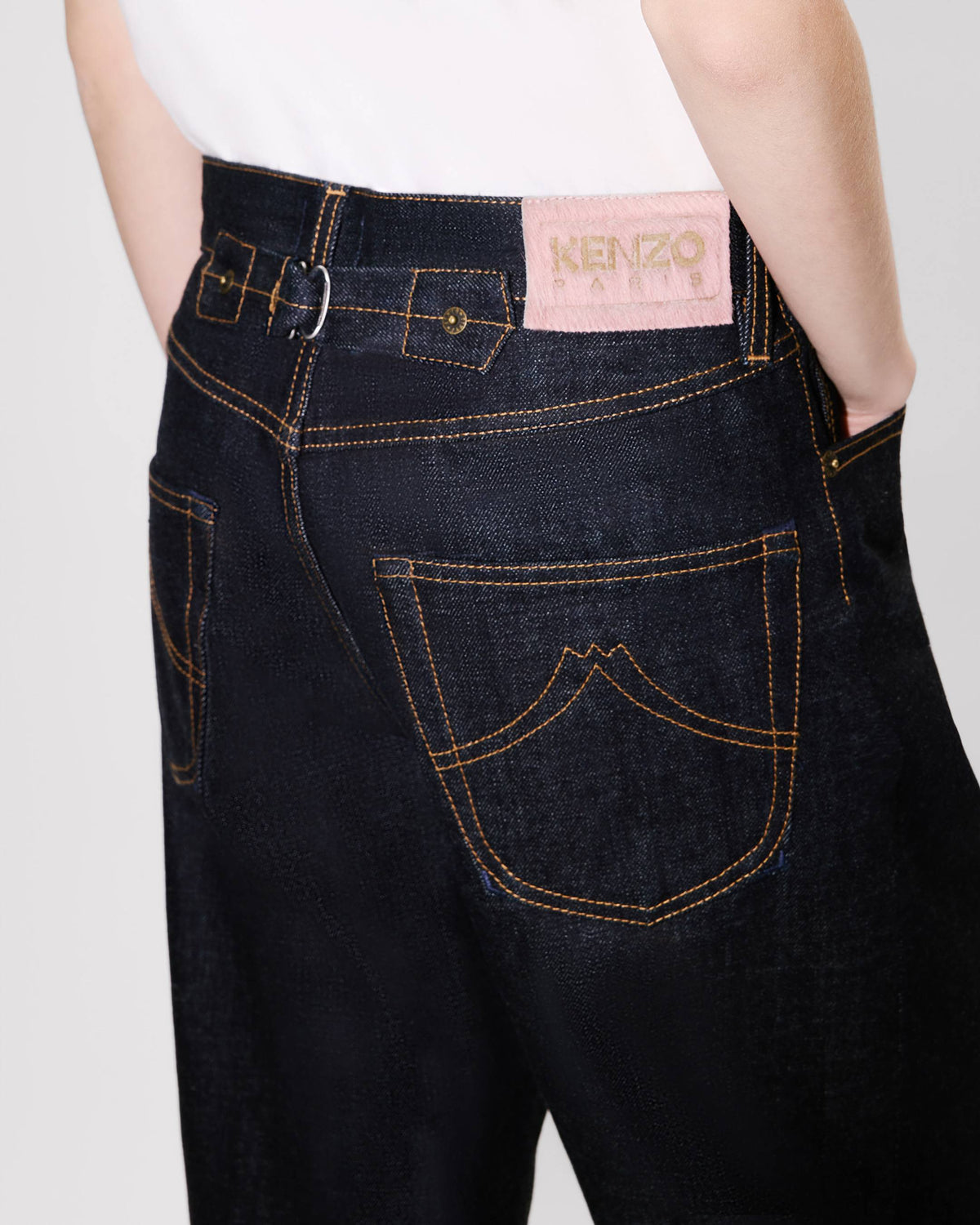 Kenzo Lowwaist Jeans In Japanese Denim Women's
