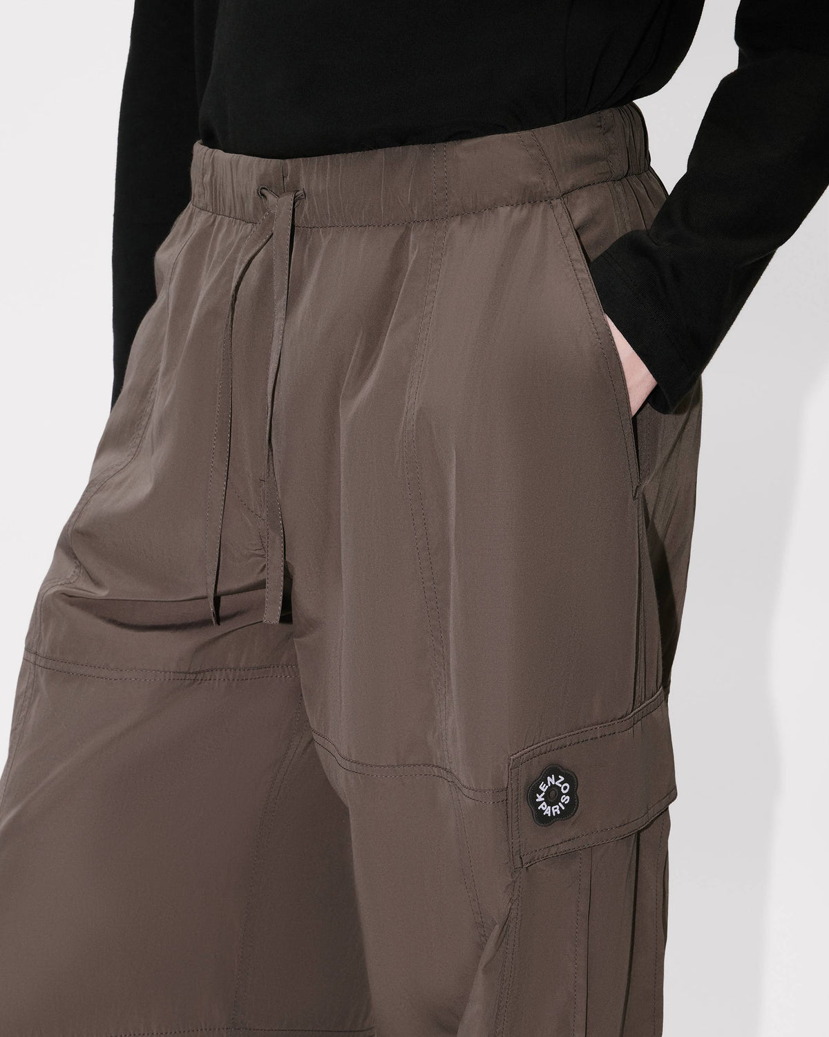 Kenzo Boke Flower 20 Cargo Pants In Technical Cotton Women's