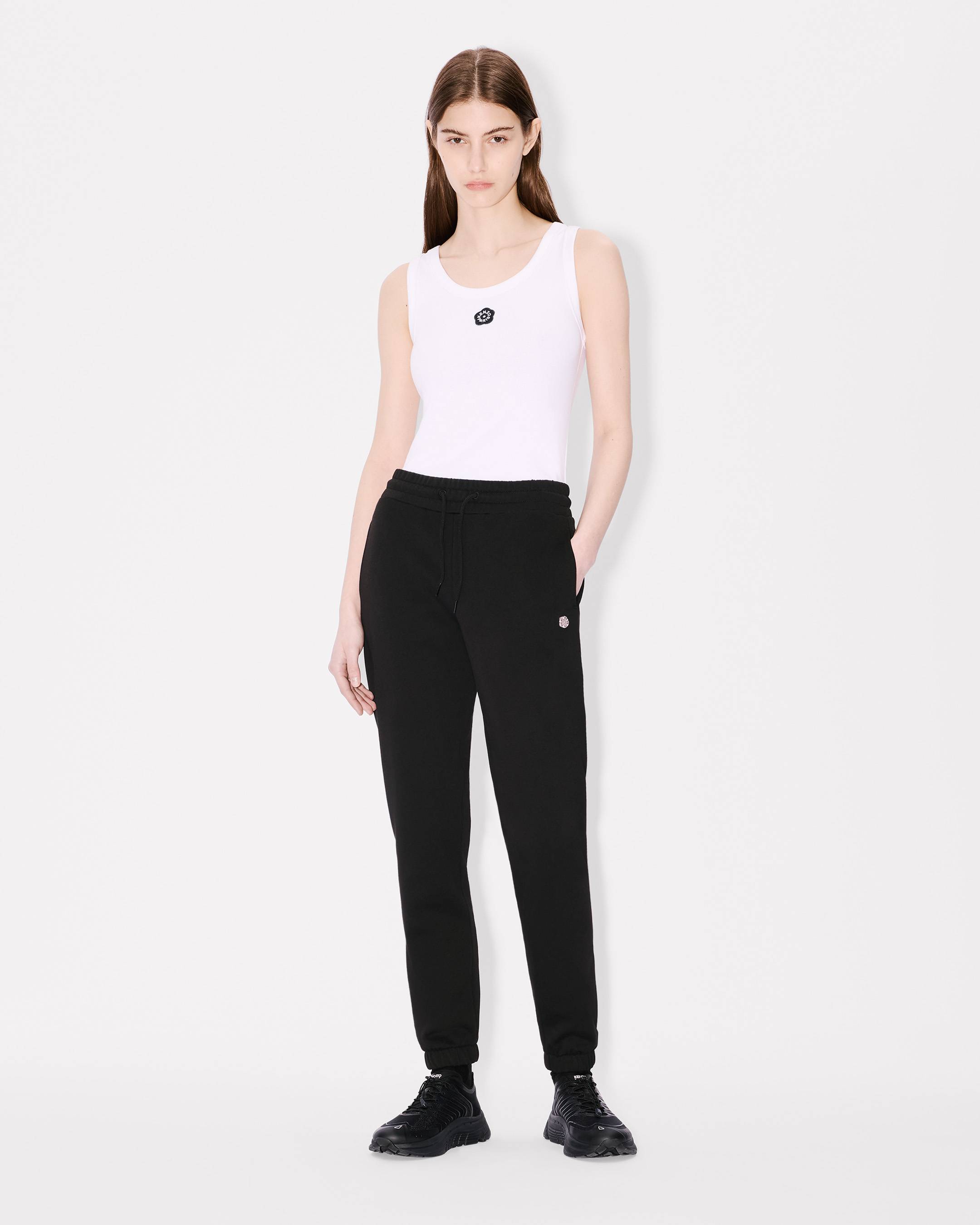 Kenzo Boke Flower Embroidered Jogpants In Cotton Women's