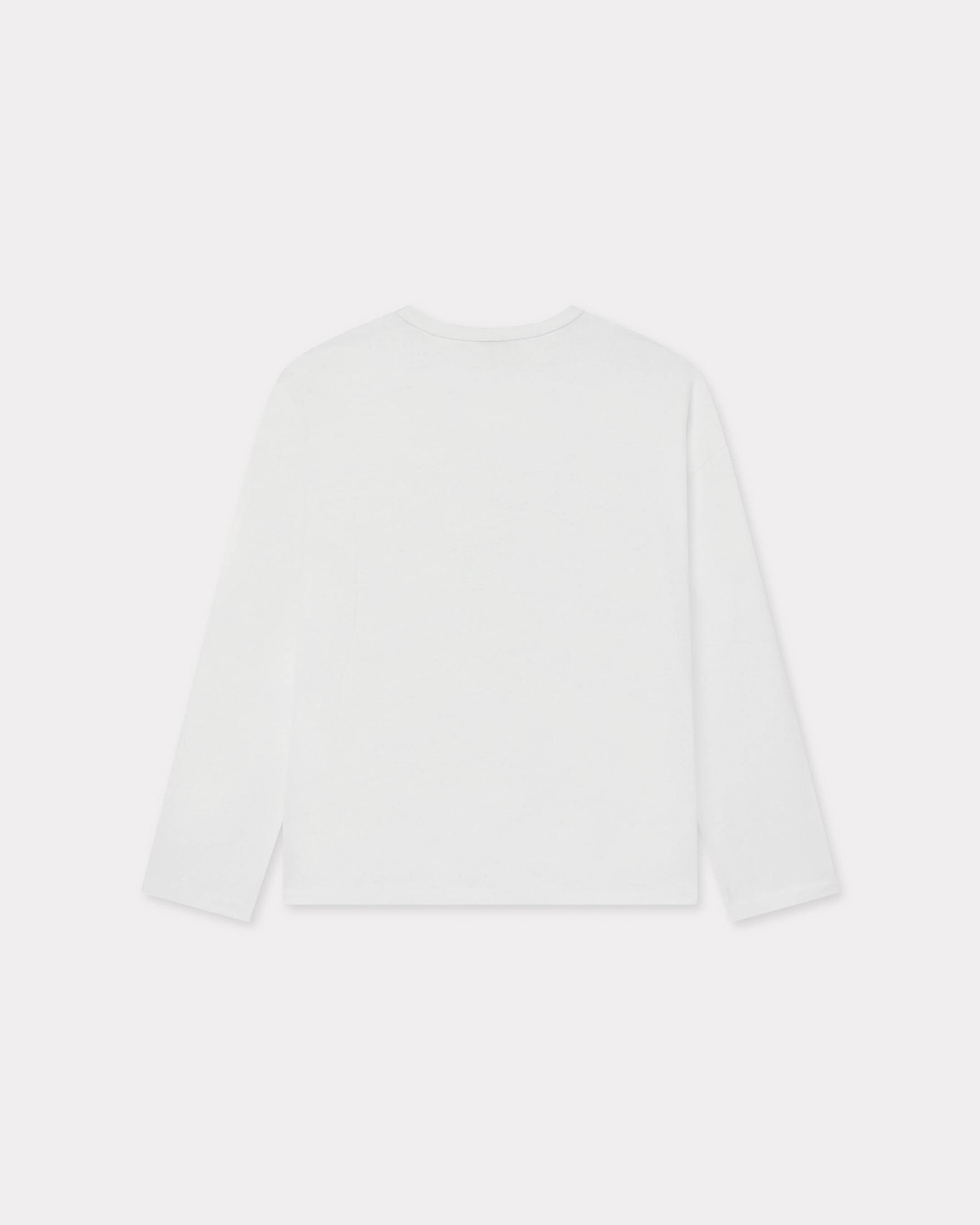 Kenzo Cartoon Long Sleeves Tshirt In Cotton Women's