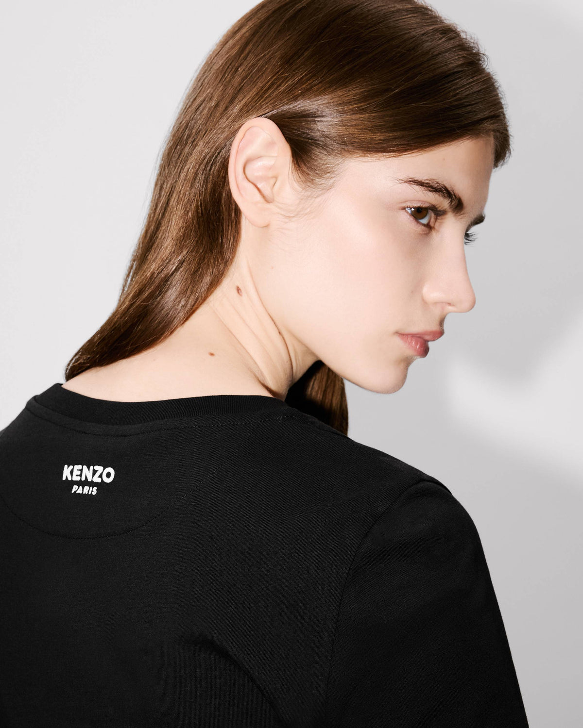 Kenzo Boke Flower Embroidered Tshirt In Cotton Women's