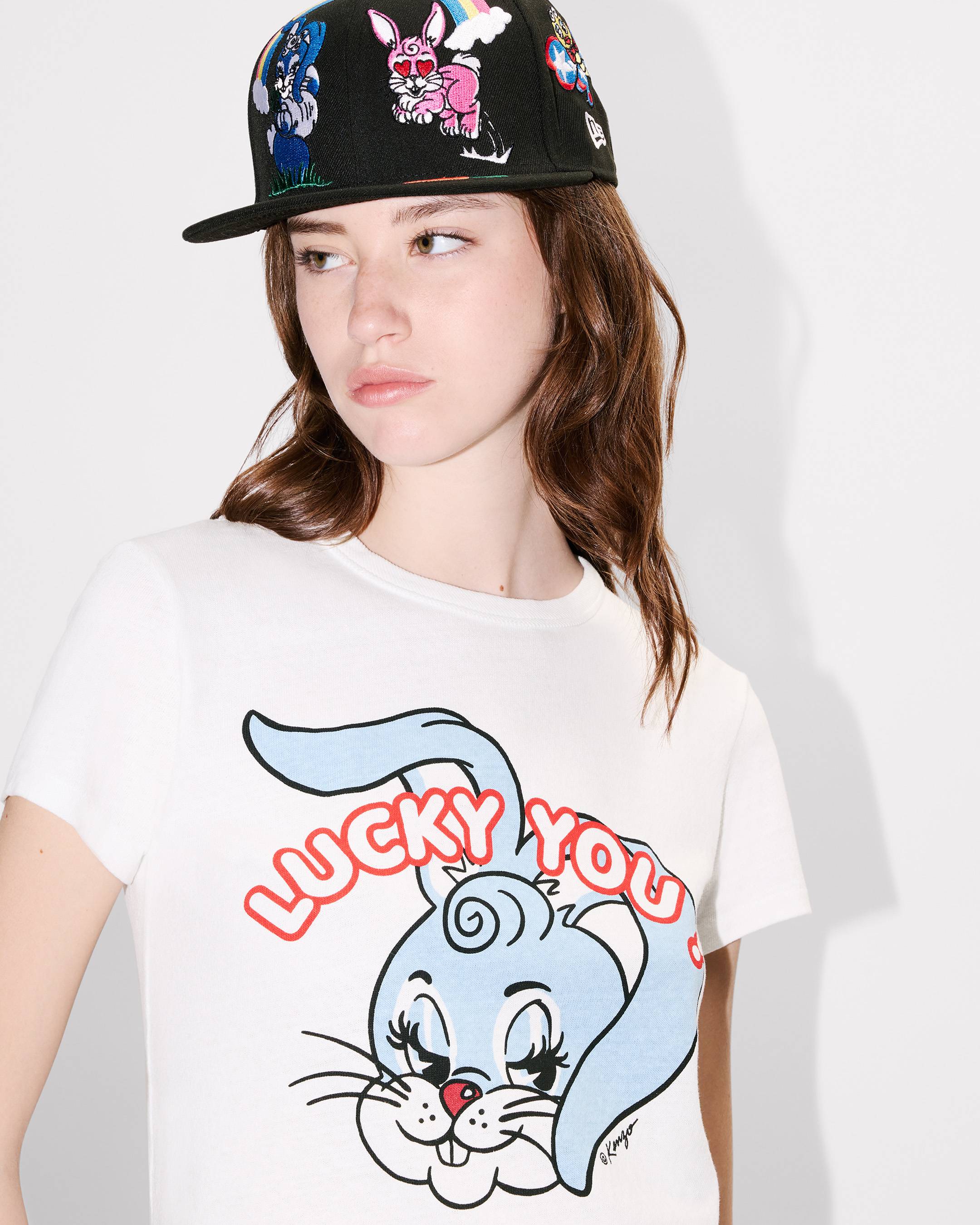 Kenzo Cartoon Tshirt In Cotton Women's