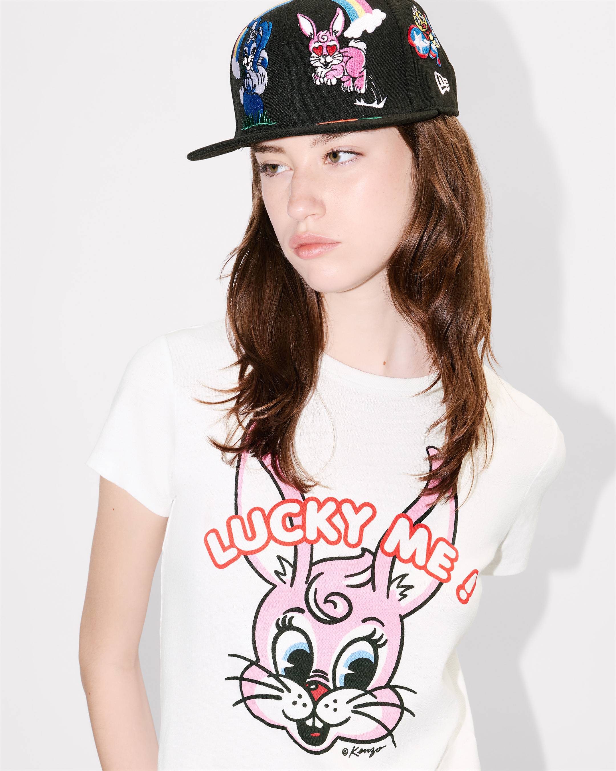 Kenzo Cartoon Tshirt In Cotton Women's