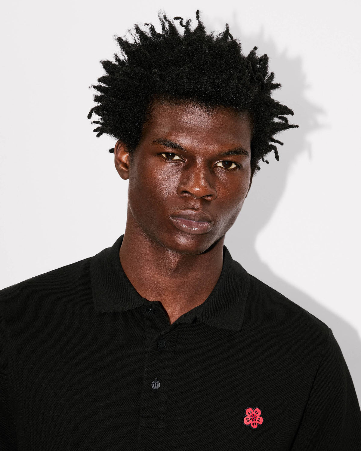 Kenzo Boke Flower Slim Polo In Cotton