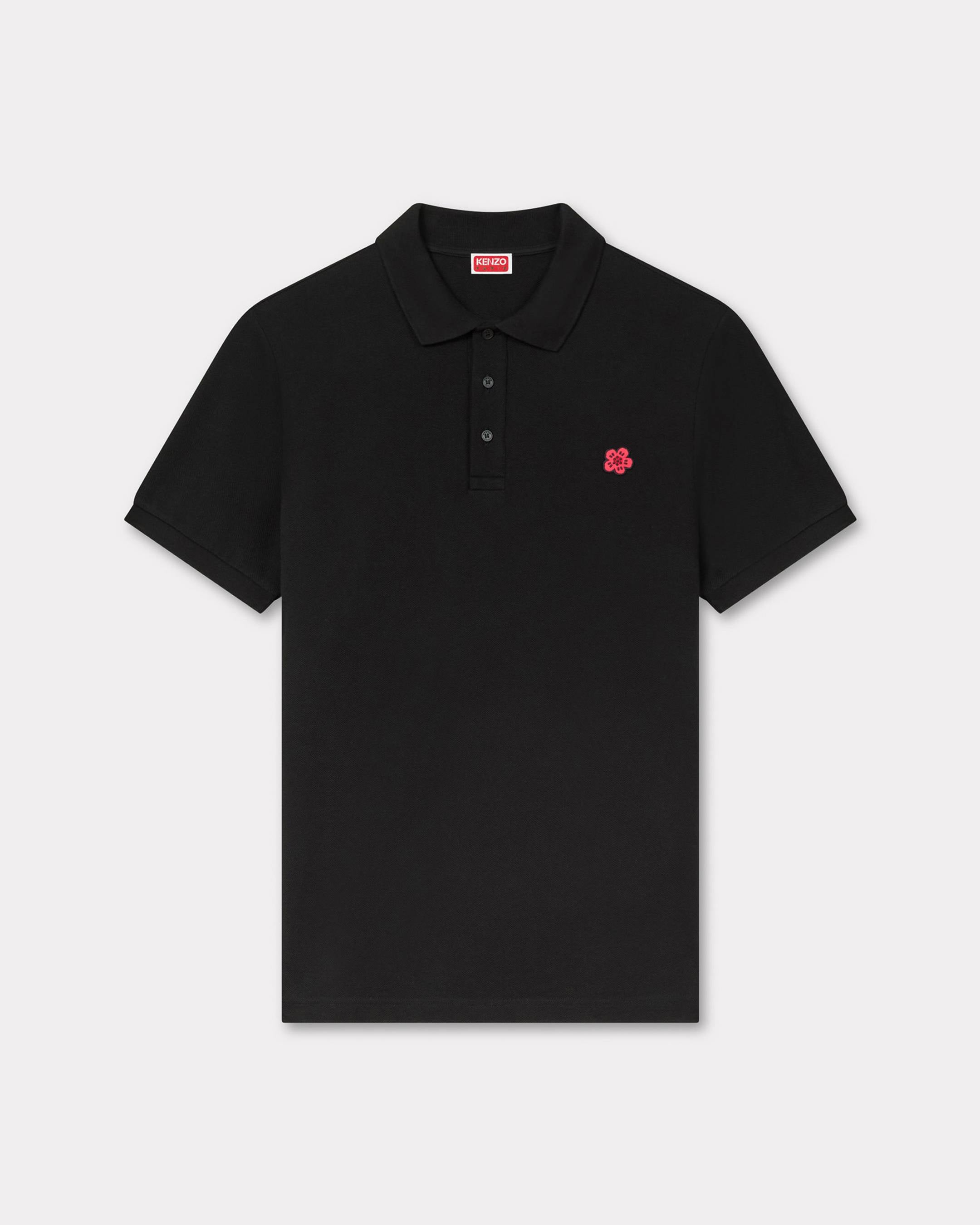 Kenzo Boke Flower Slim Polo In Cotton