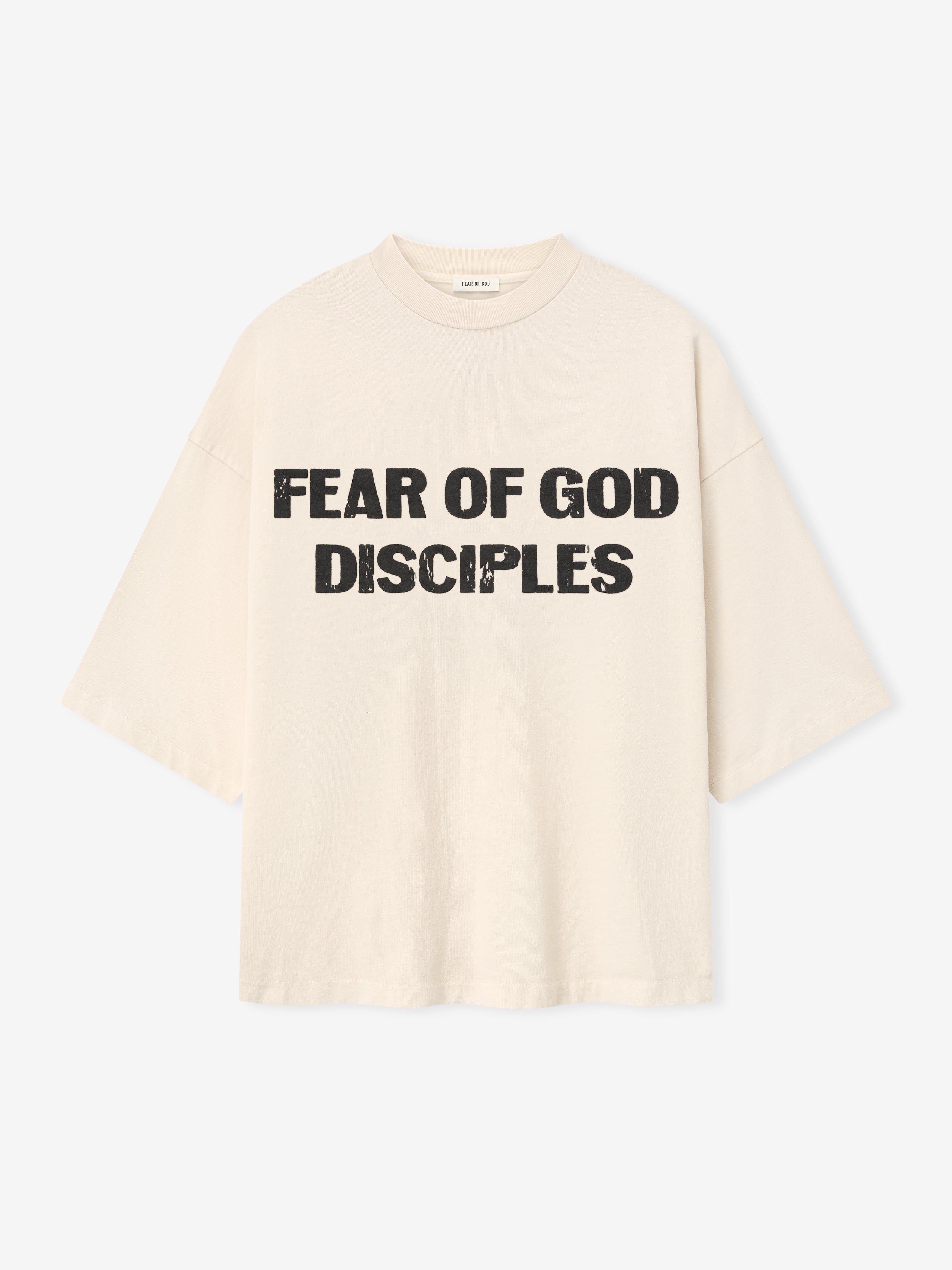 Essentials Relaxed Disciple Tee Oat