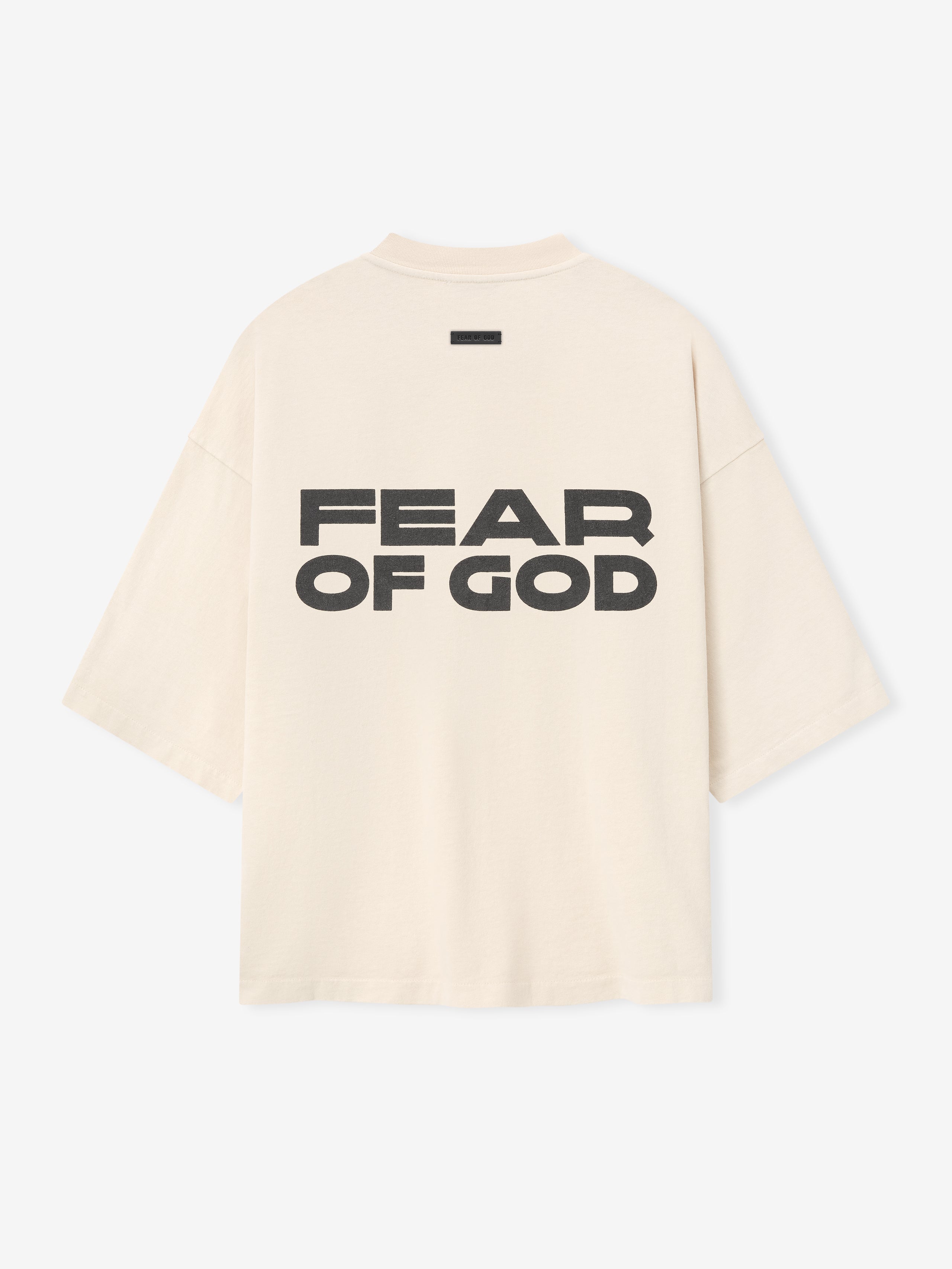Essentials Relaxed Disciple Tee Oat