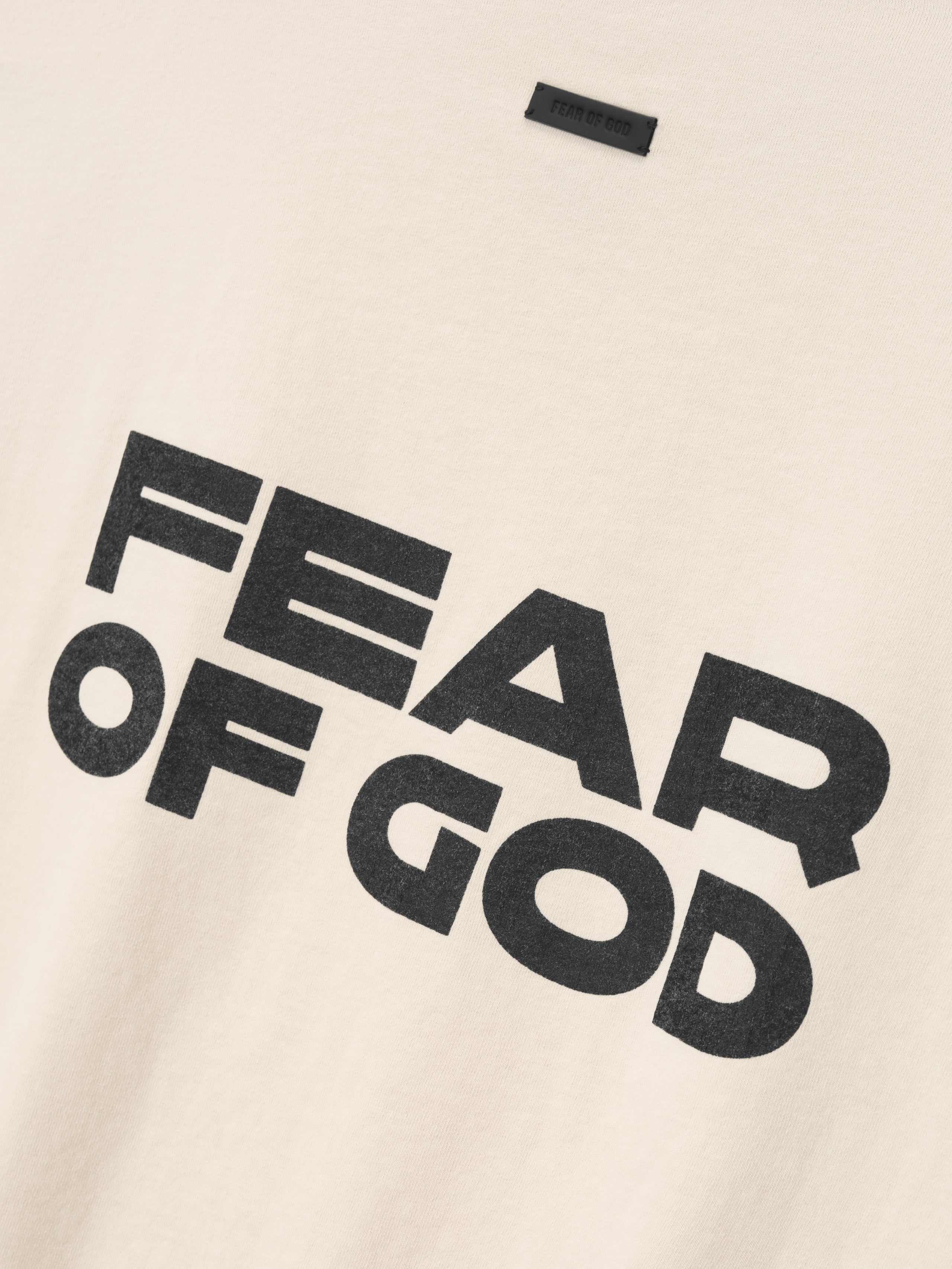 Essentials Relaxed Disciple Tee Oat
