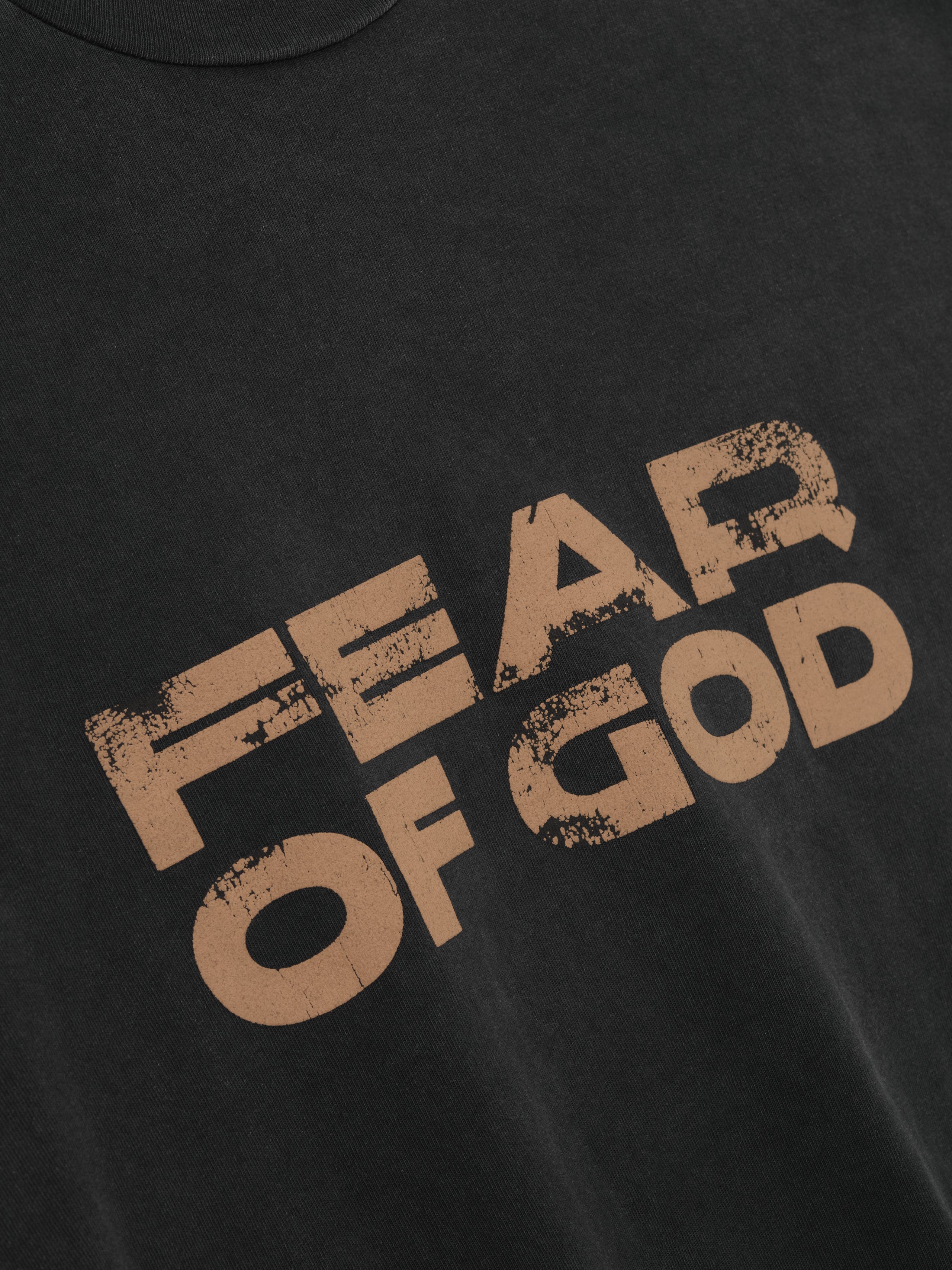 Essentials Relaxed Fear Of God Long Sleeve Tee Black