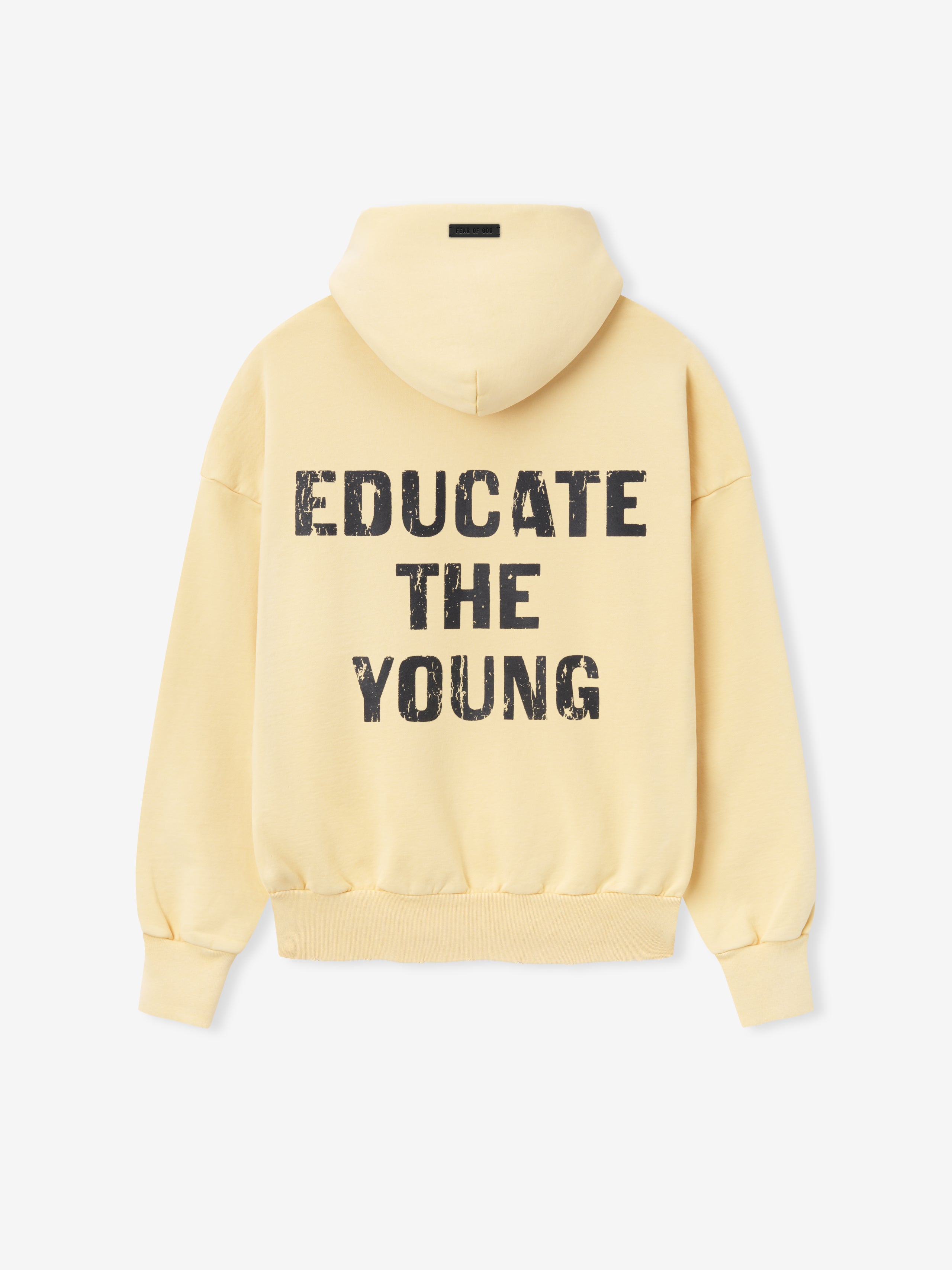 Essentials Educate Hoodie Gold Haze
