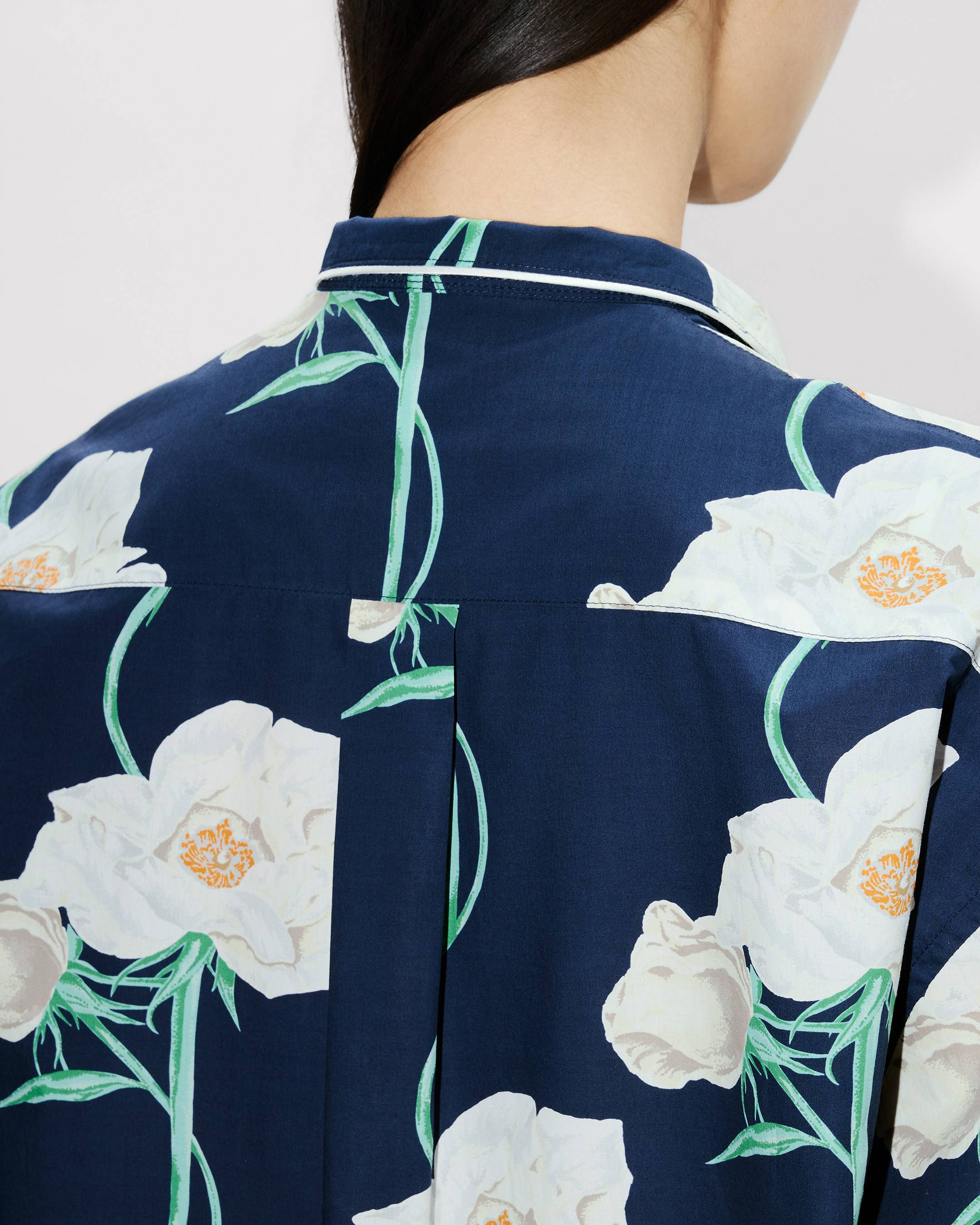 Kenzo Archive Rose Shirt In Cotton Women's