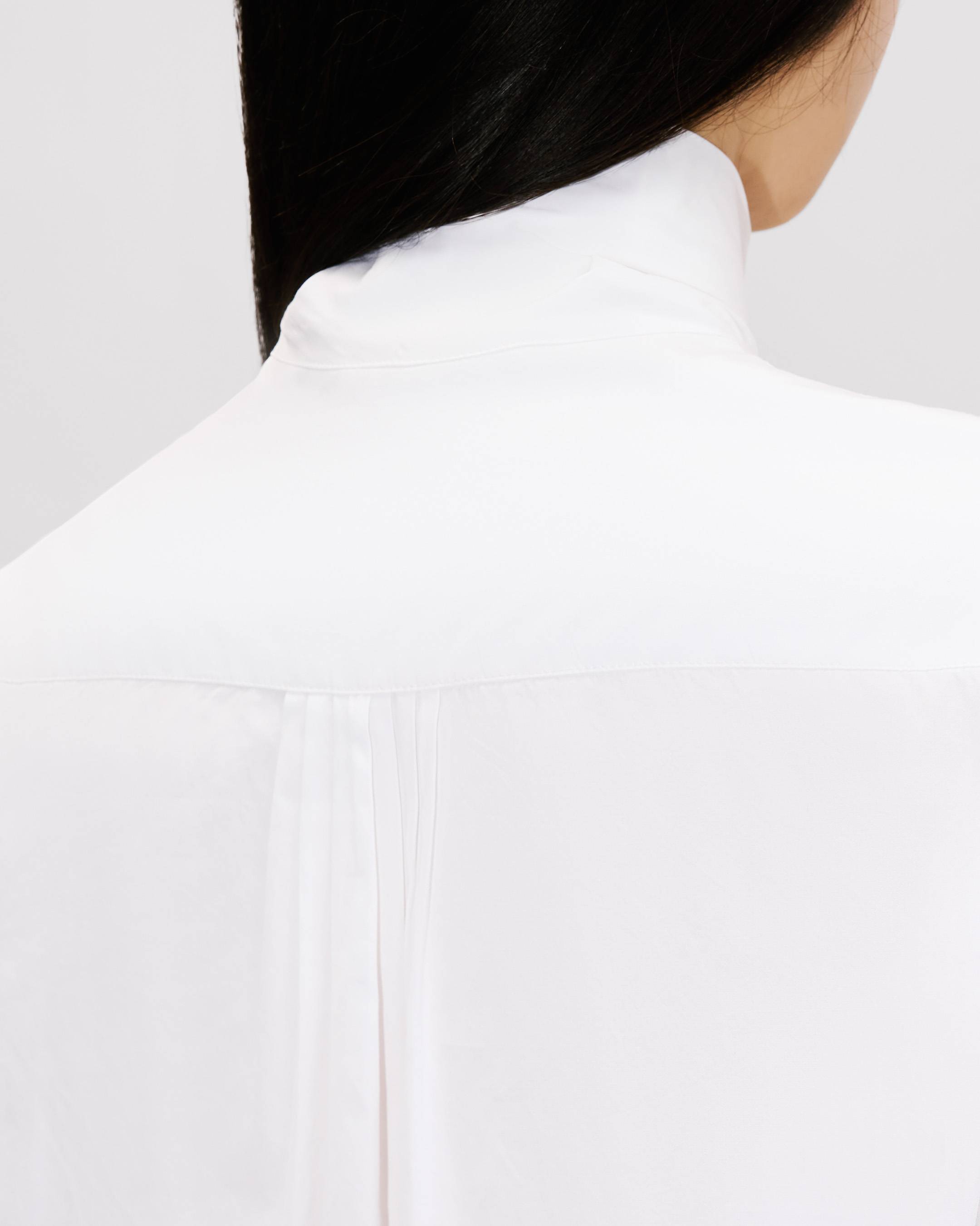 Kenzo Oversized Bow Shirt In Cotton Women's
