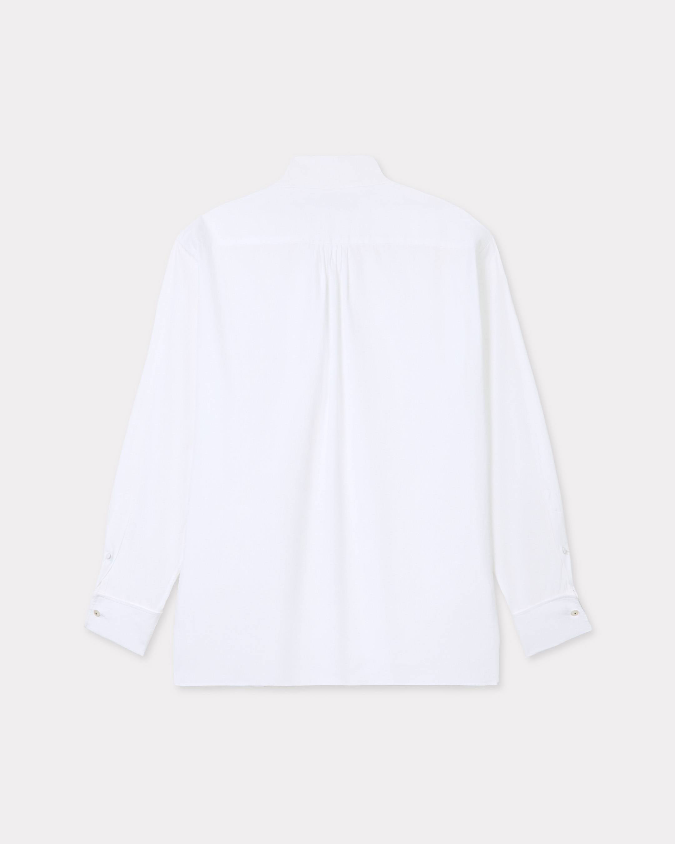 Kenzo Oversized Bow Shirt In Cotton Women's