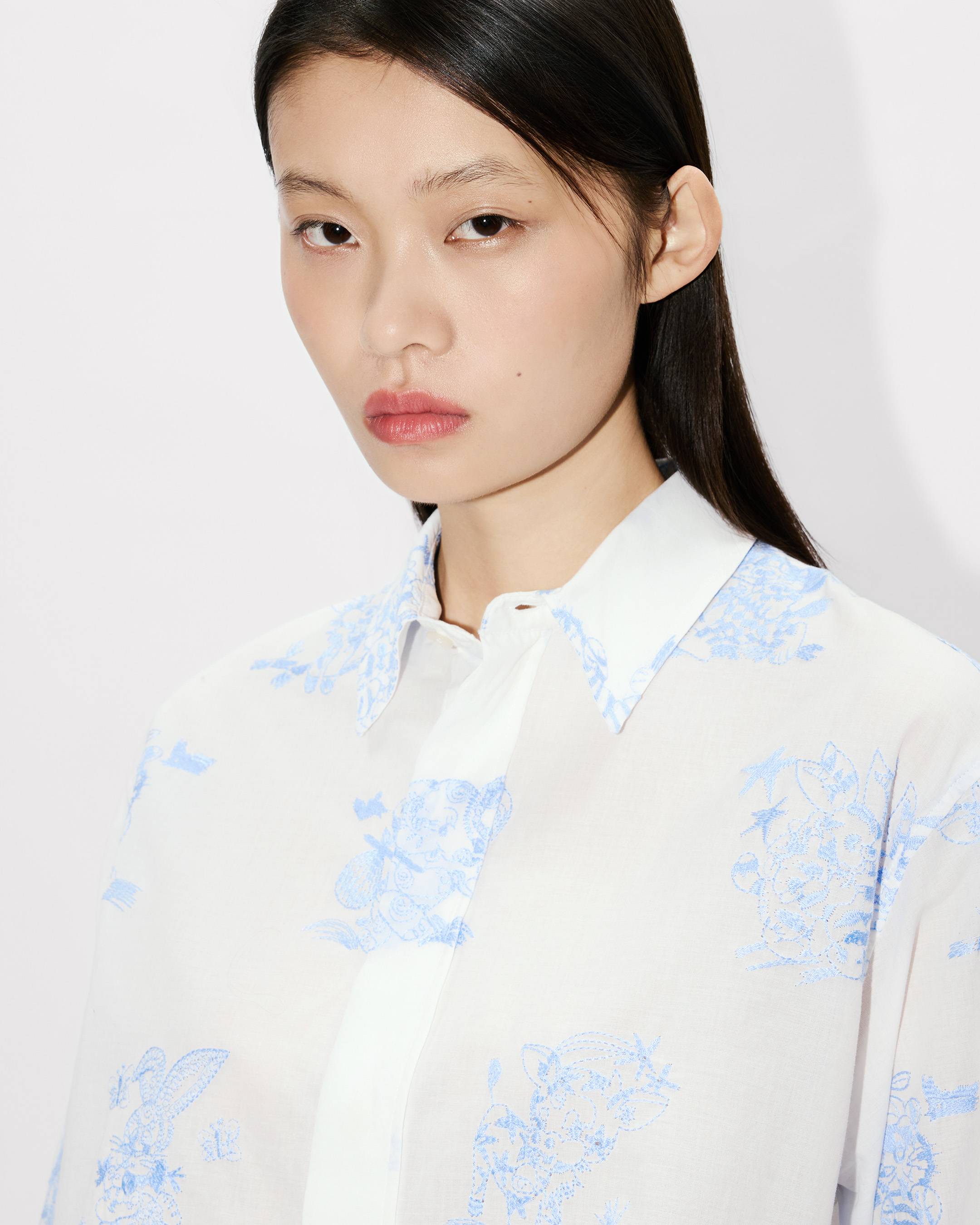 Kenzo Cartoon 34 Sleeves Shirt Women's
