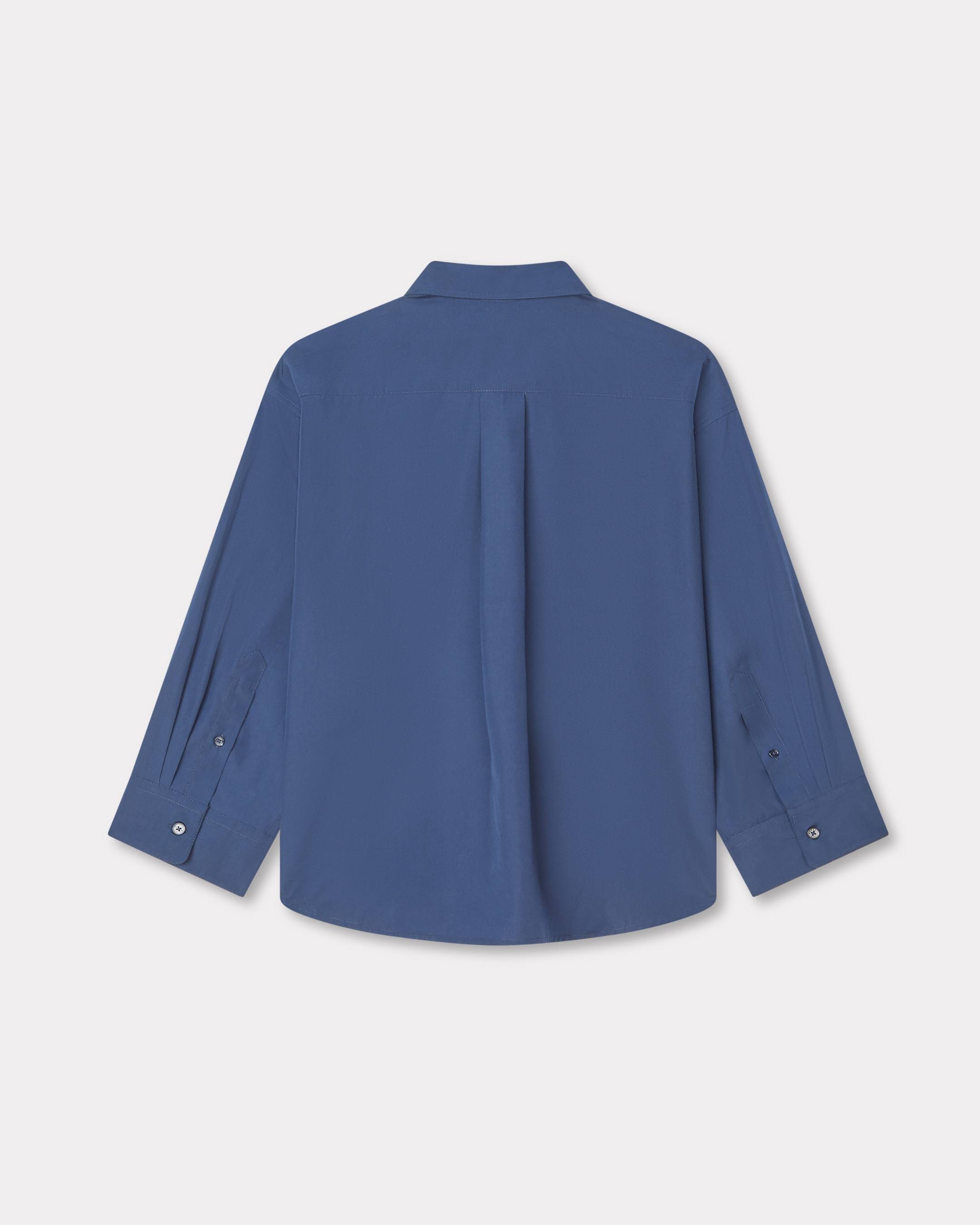 Kenzo 34 Sleeves Shirt In Poplin Cotton Women's