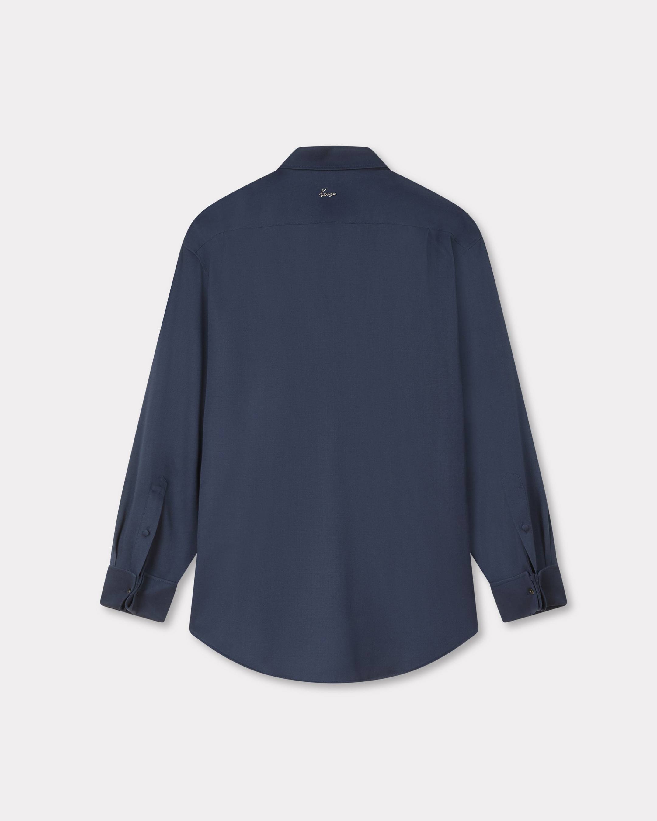 Kenzo Overshirt In Virgin Wool Women's