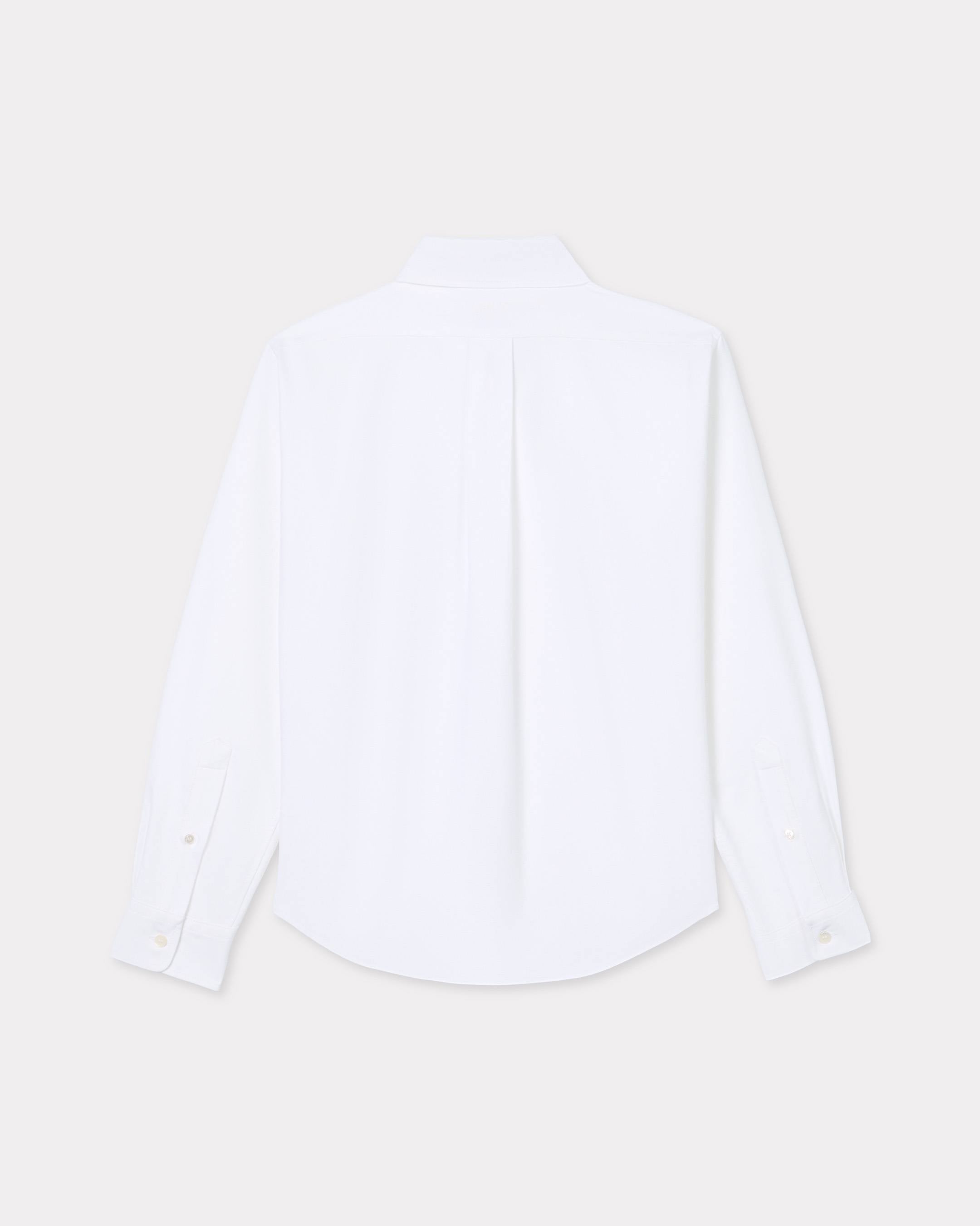 Kenzo Boke Flower Fitted Shirt In Cotton Oxford Women's