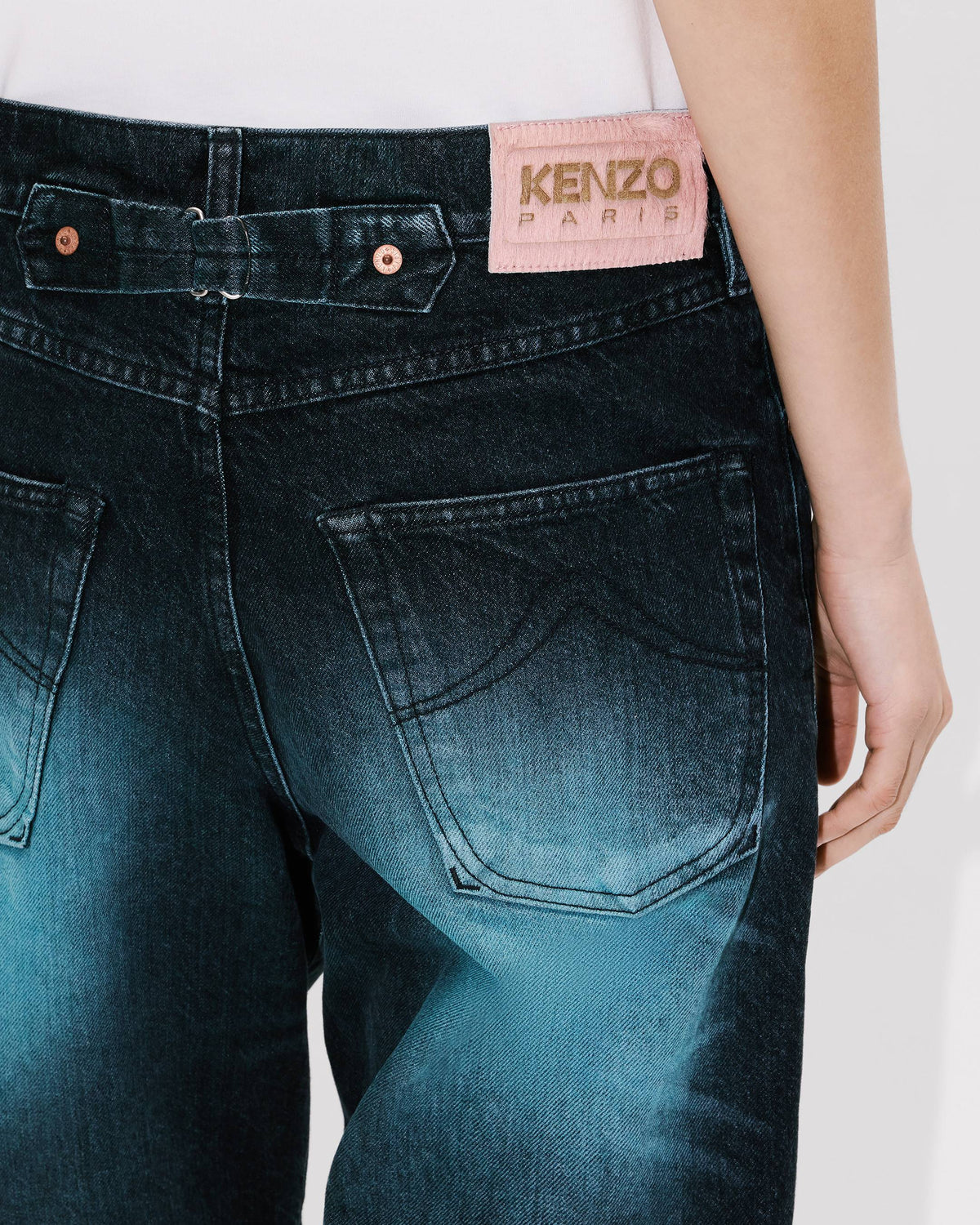 Kenzo Lowwaist Boyfriend Jeans In Japanese Denim Women's