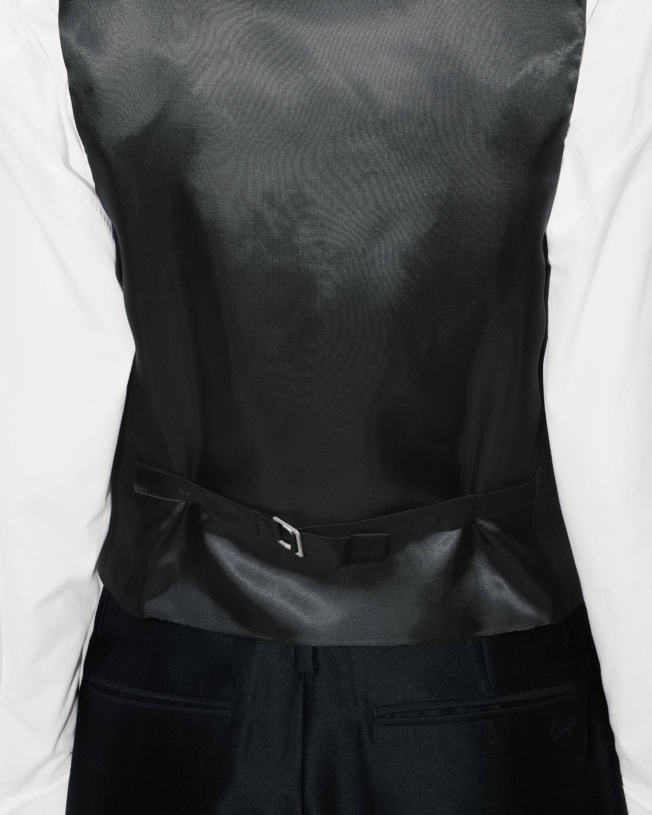 Kenzo Kimono Vest In Virgin Wool And Silk Women's