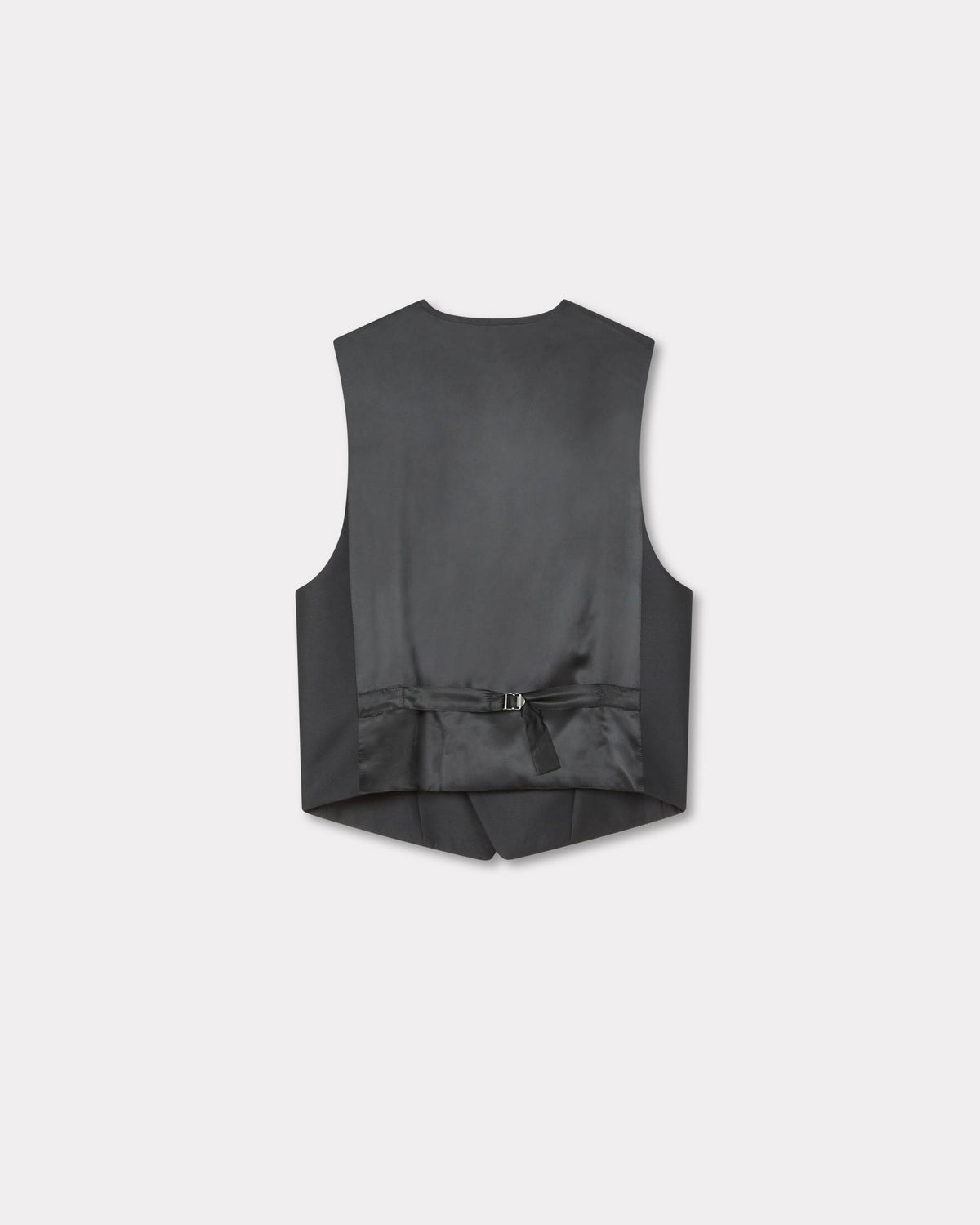 Kenzo Kimono Vest In Virgin Wool And Silk Women's