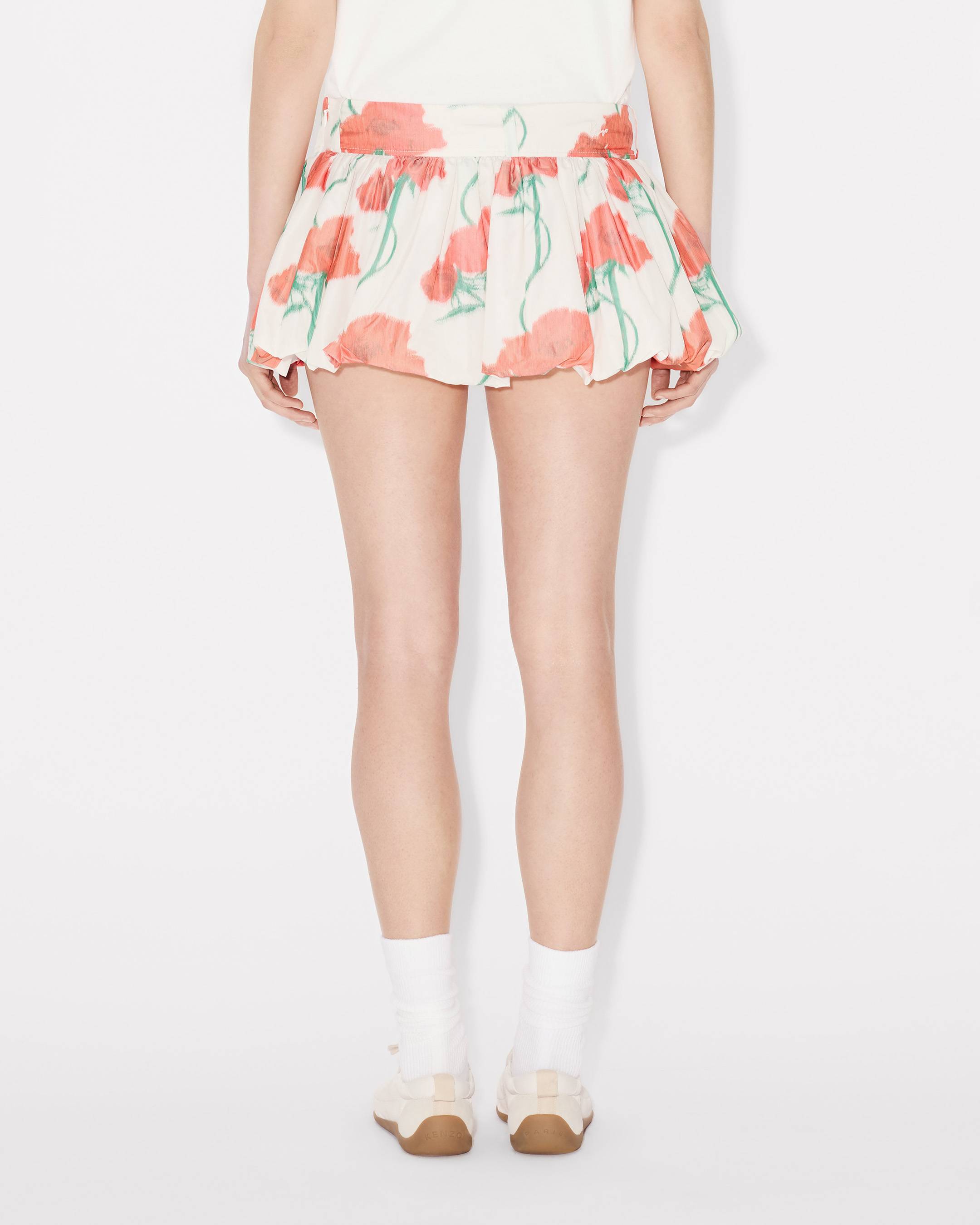 Kenzo Balloon Mini Skirt In Taffetas Women's