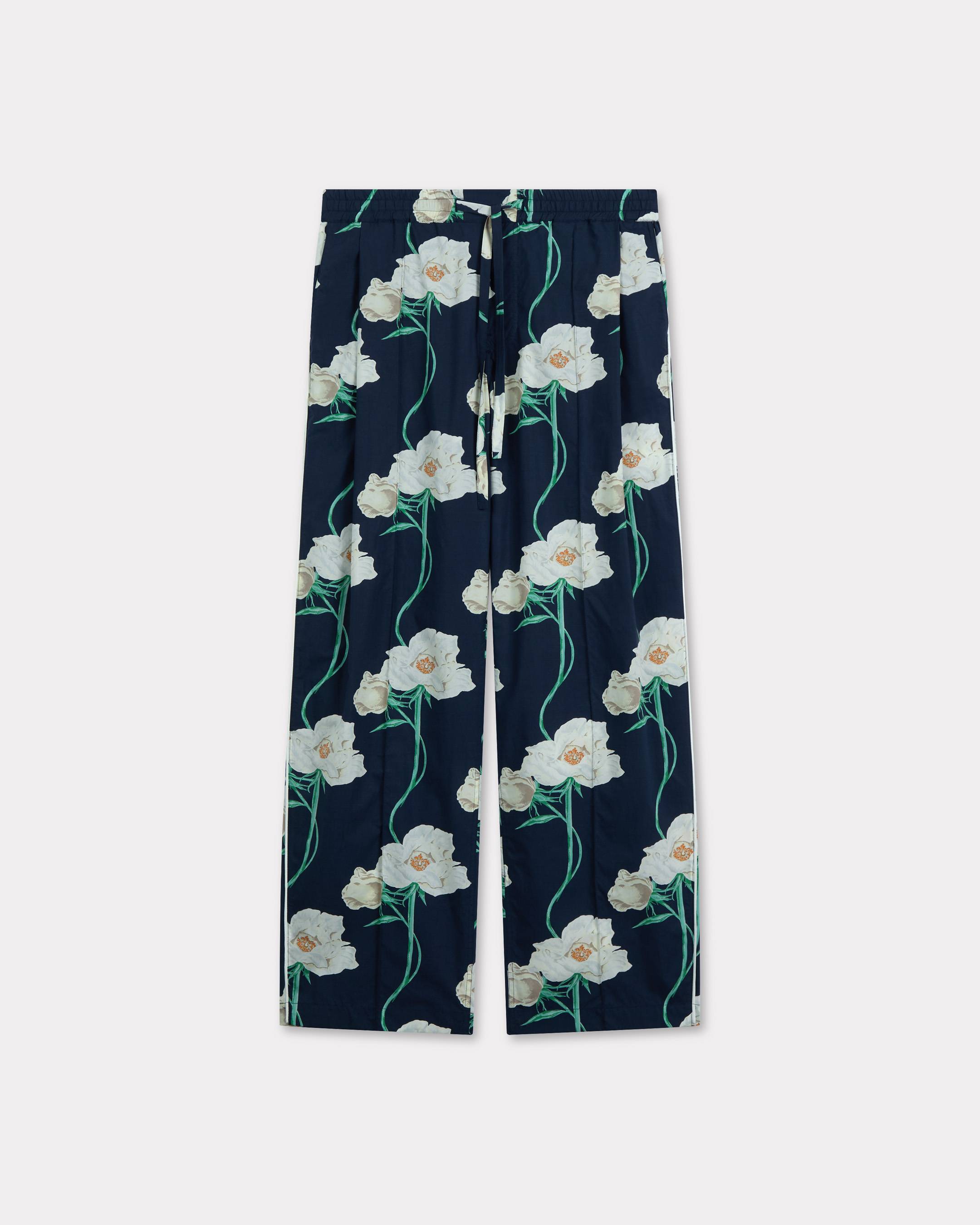 Kenzo Archive Rose Pyjama Pants In Cotton Women's