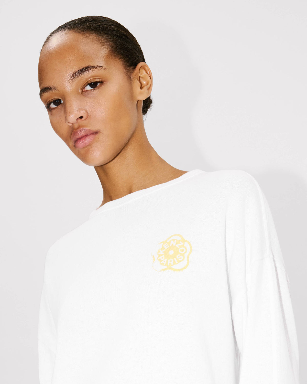 Kenzo Boke Flower 20 Long Sleeve Tshirt In Cotton Women's