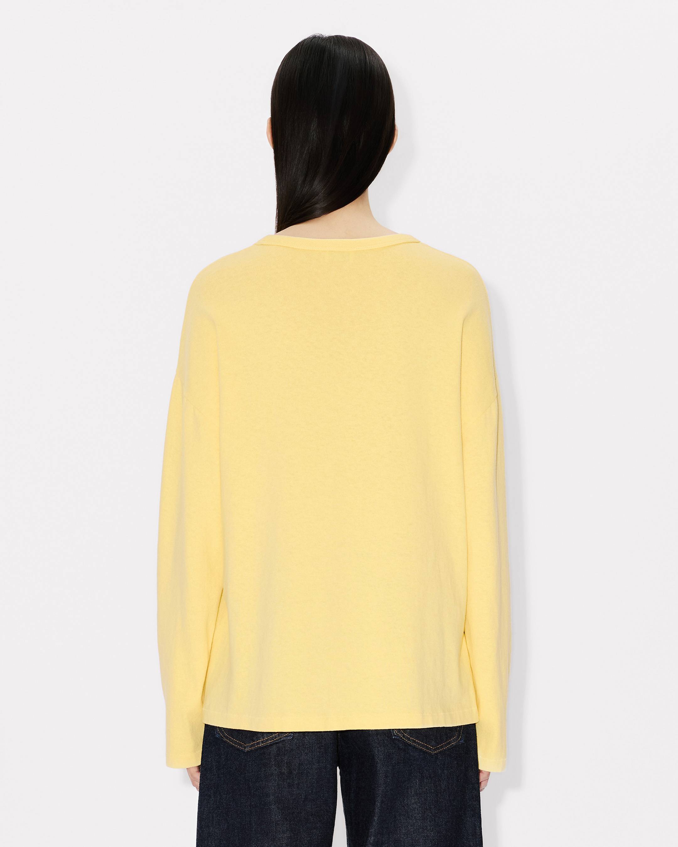 Kenzo Cartoon Long Sleeve Tshirt In Cotton Women's
