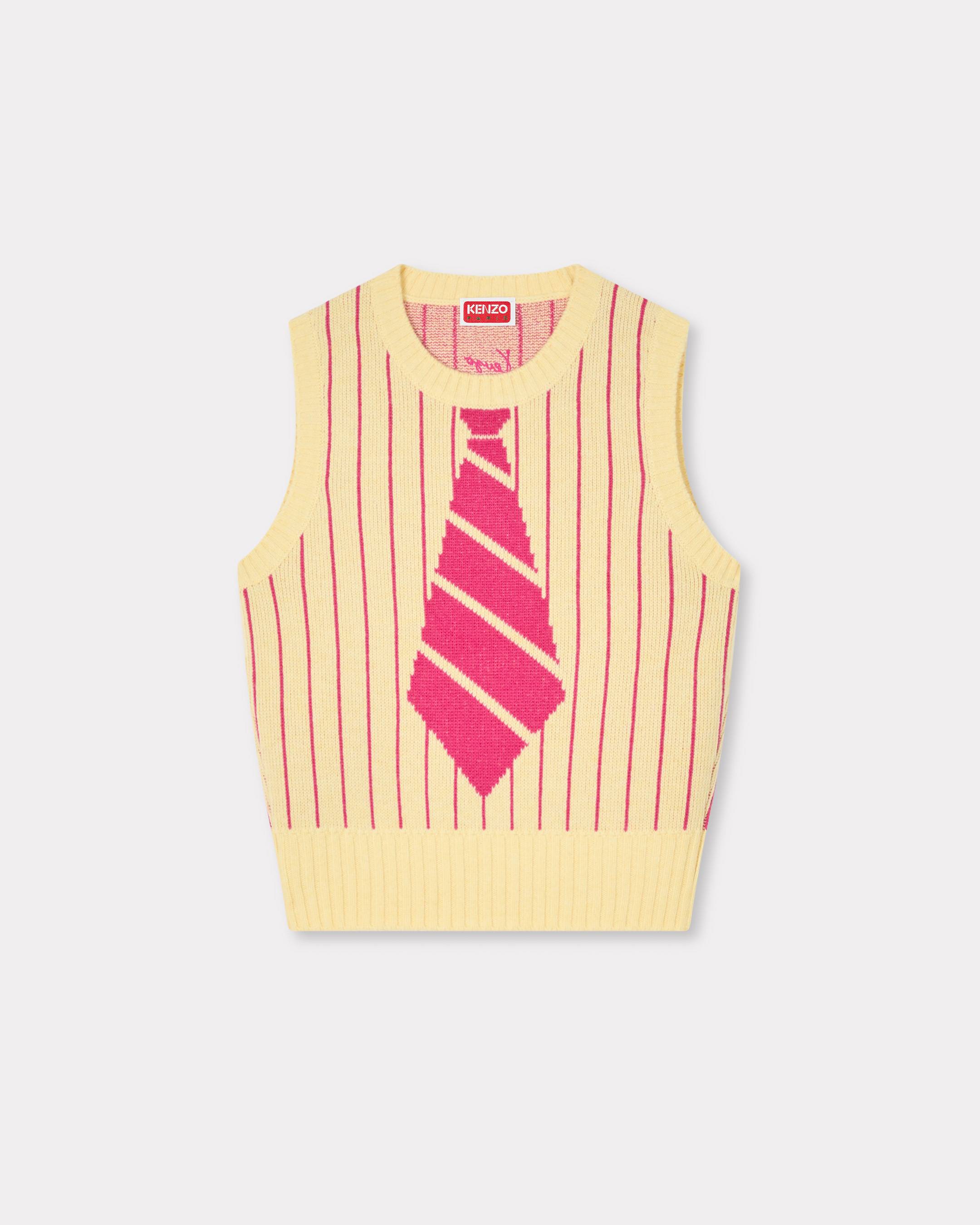 Kenzo Trompe Lil Vest In Wool Cotton Women's