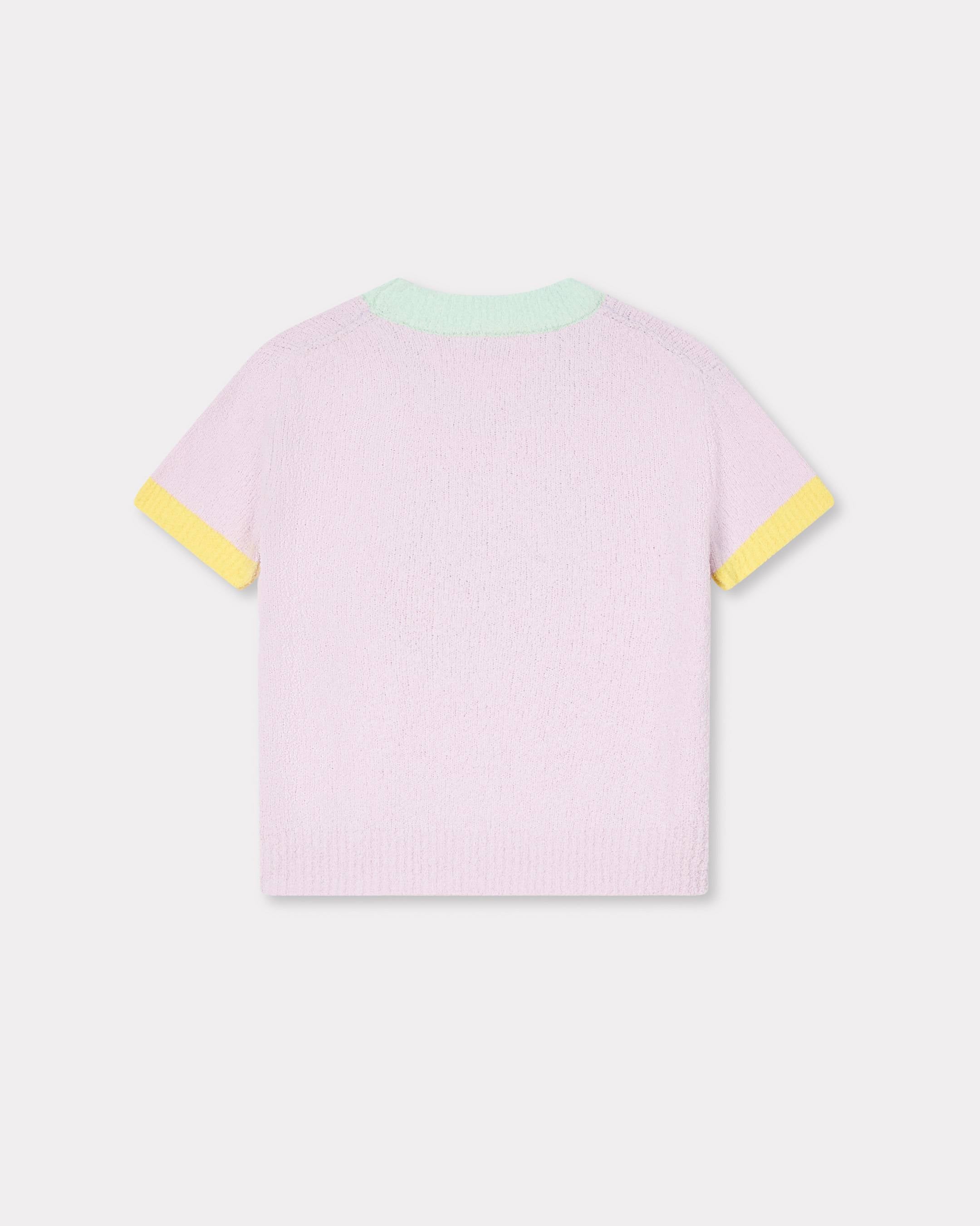 Kenzo Cartoon Cropped Top In Spongy Cotton Women's