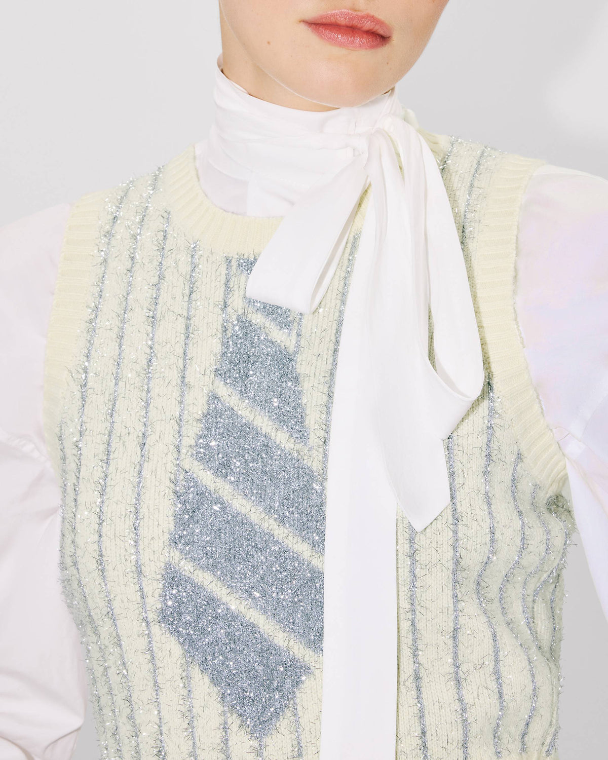 Kenzo Trompe Lil Vest In Wool Cotton Women's