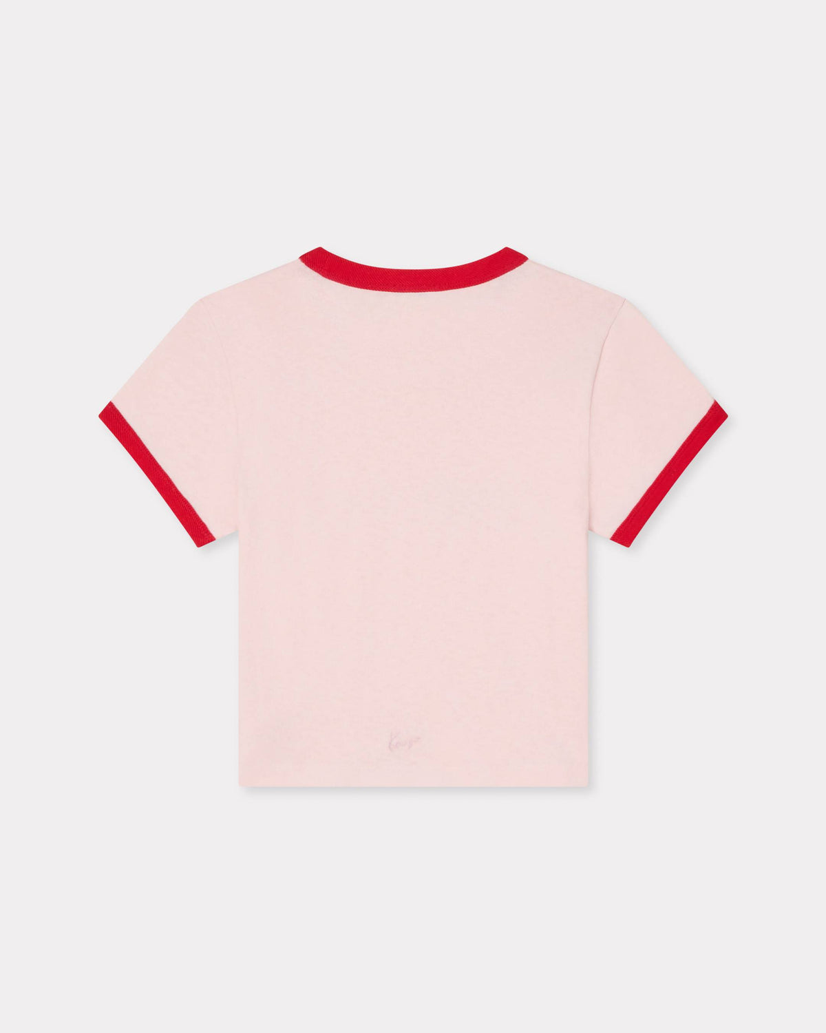 Kenzo Words Cropped Tshirt In Cotton Women's