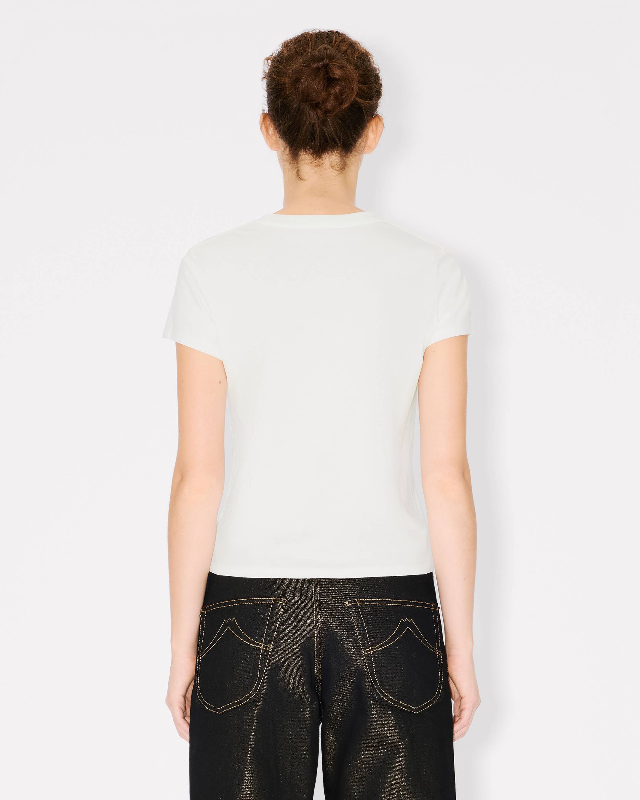 Kenzo Lunar New Year Embroidered Tshirt In Cotton Women's