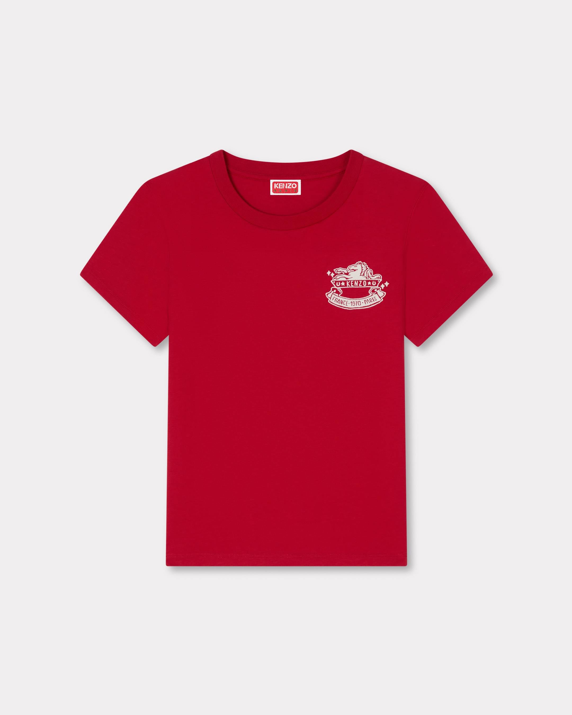 Kenzo Lunar New Year Embroidered Tshirt In Cotton Women's