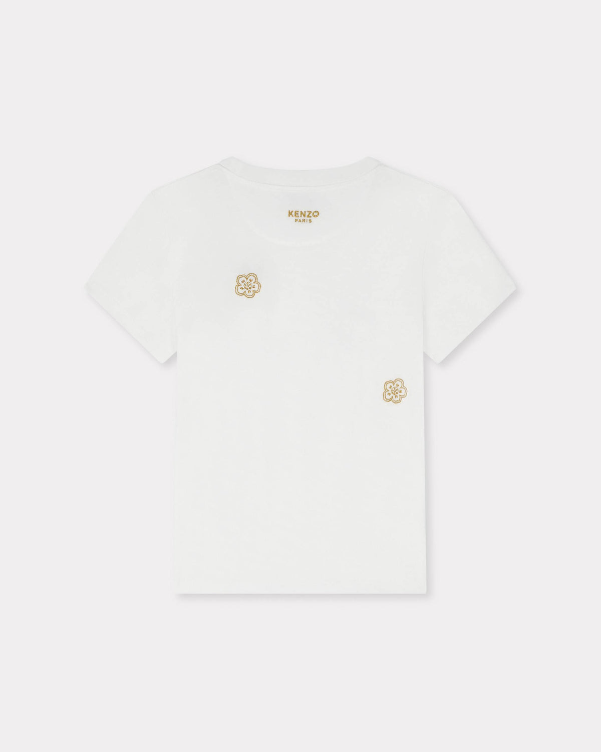 Kenzo Multi Boke Flower Embroidered Tshirt In Cotton Women's