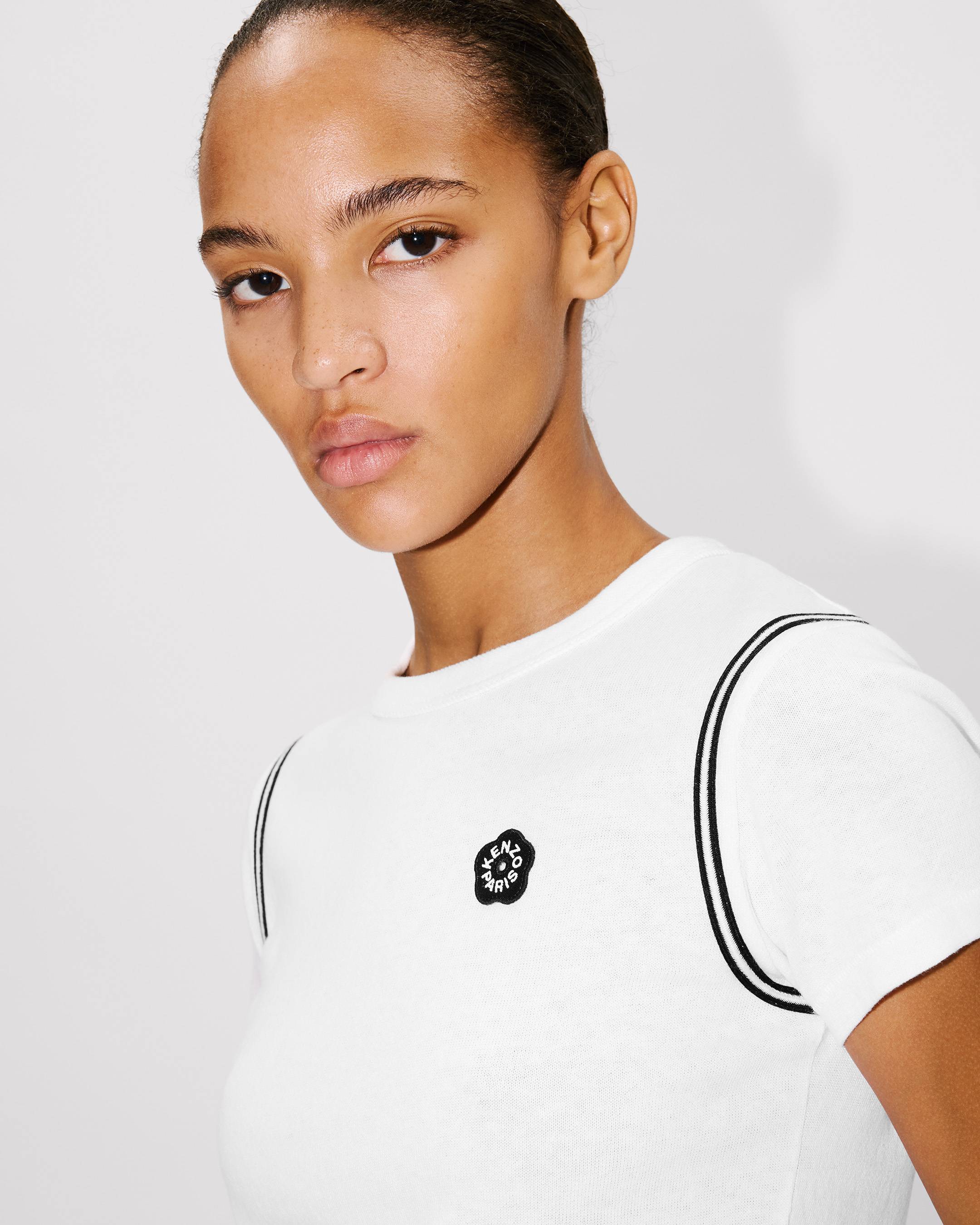 Kenzo Boke Flower 20 Embroidered Tshirt In Cotton Women's