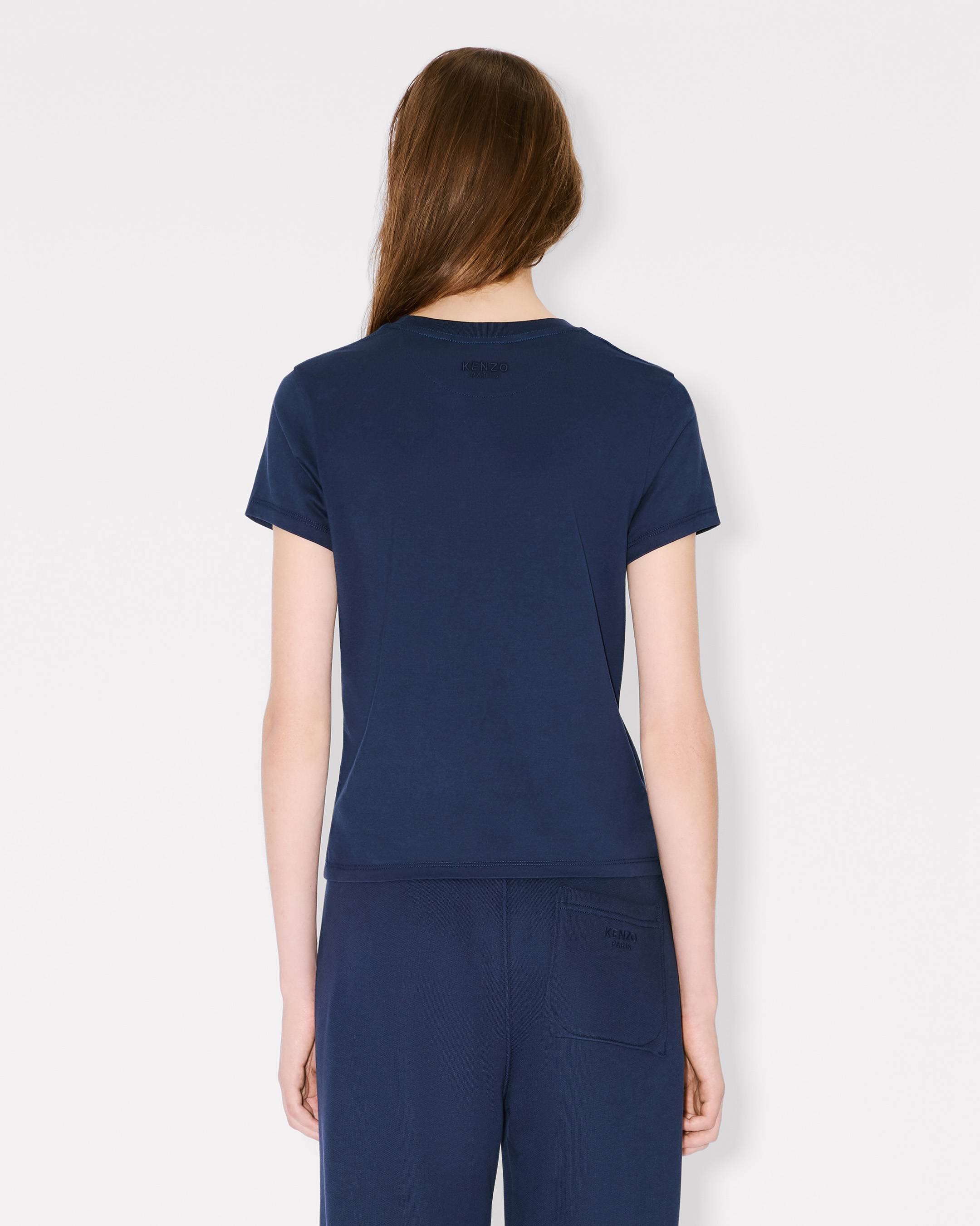 Kenzo Boke Flower Embroidered Tshirt In Cotton Women's