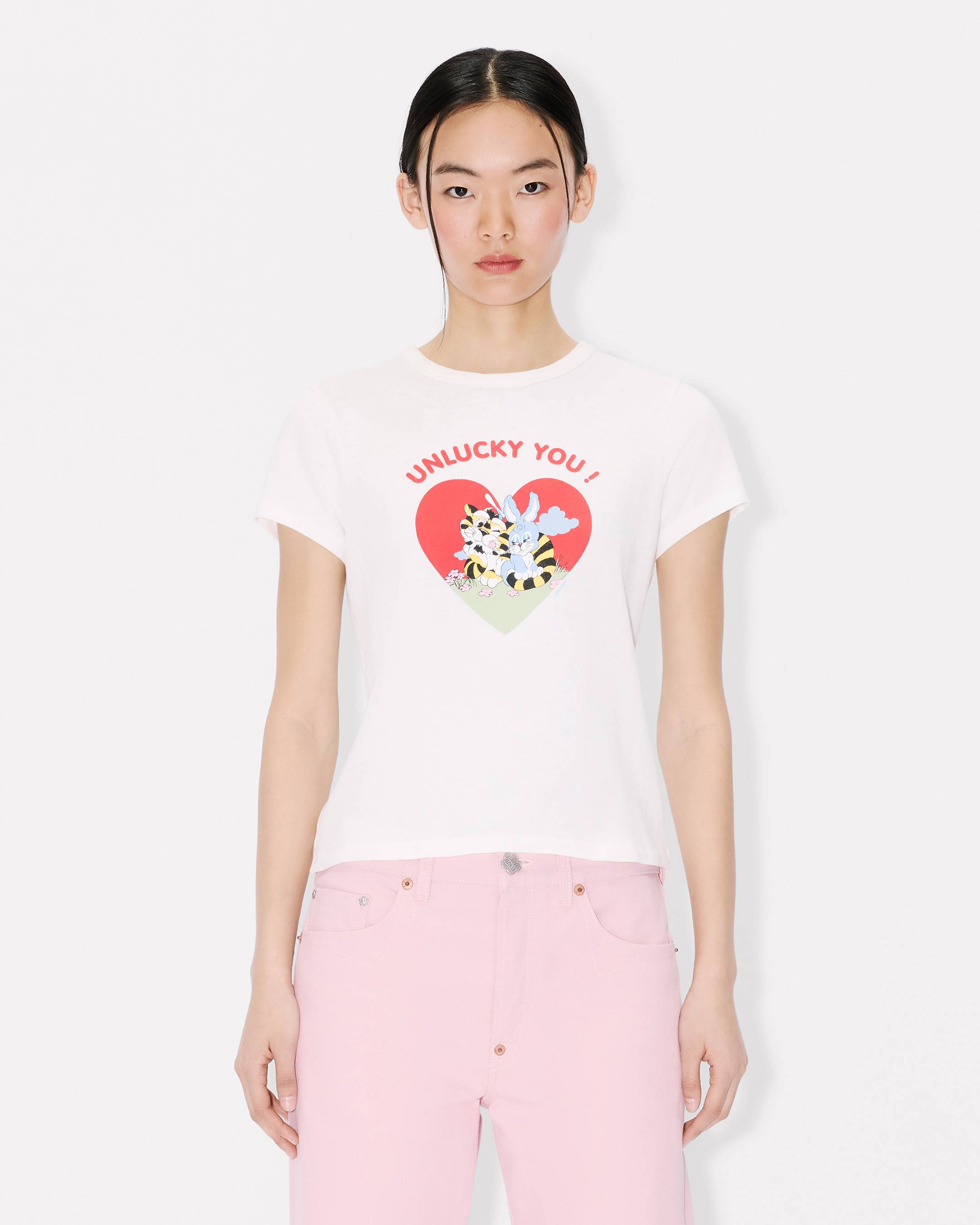 Kenzo Cartoon Tshirt In Cotton Women's