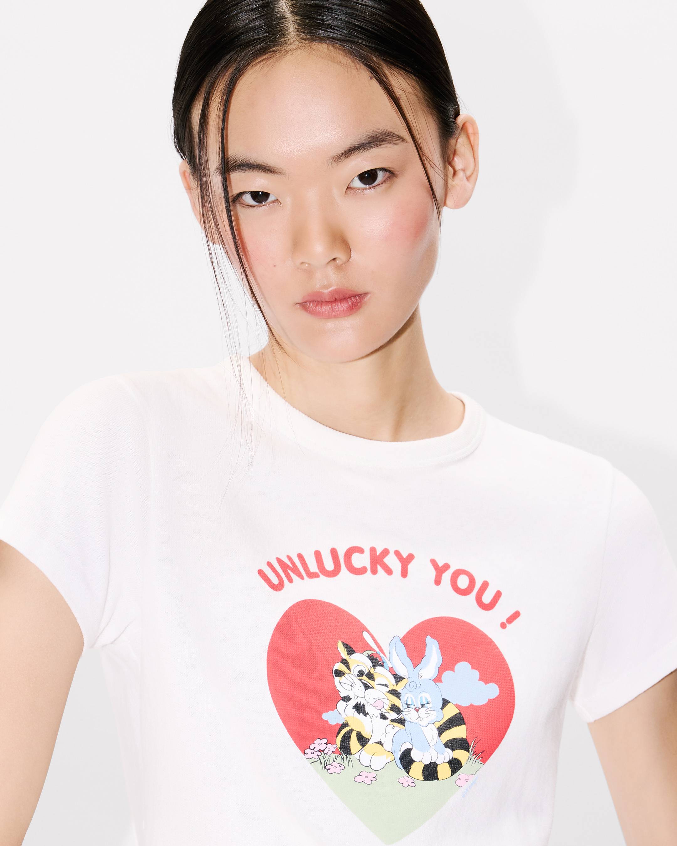 Kenzo Cartoon Tshirt In Cotton Women's
